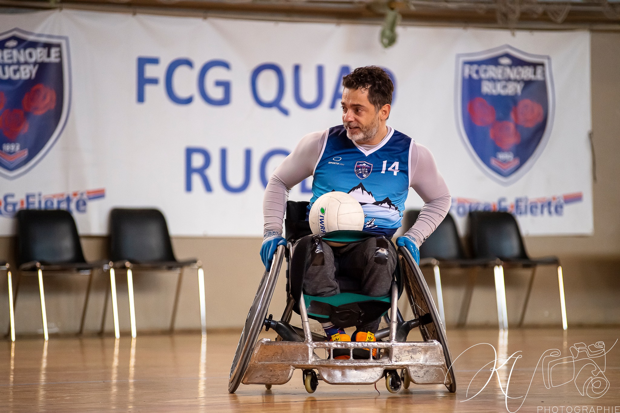  FC Grenoble Rugby -  - Wheelchair rugby - CHAMPIONNAT DE FRANCE RUGBY FAUTEUIL (#CHAMPFrRugbyFauteuil2022) Photo by: Karine Valentin | Siuxy Sports 2022-11-19