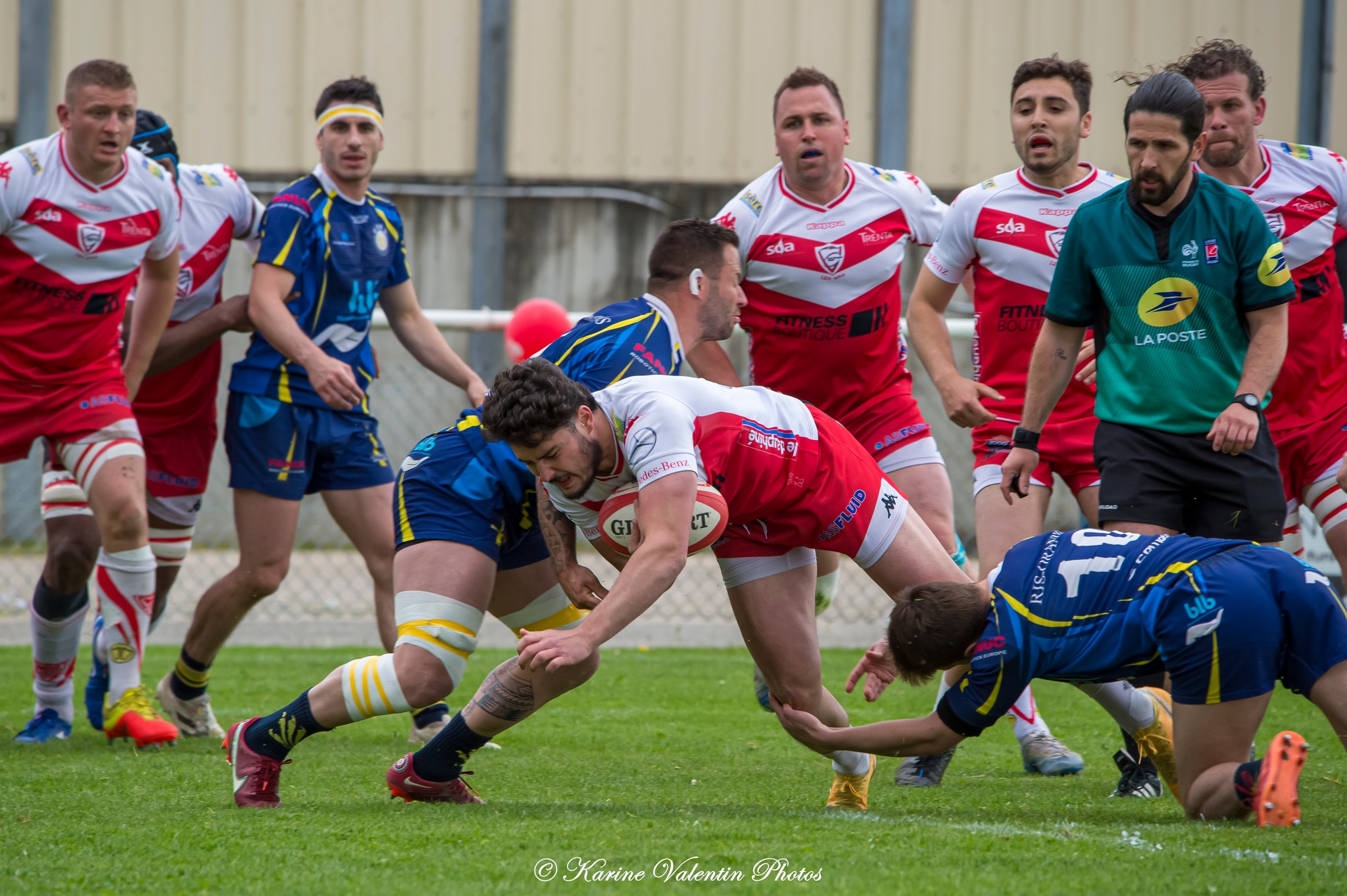  Stade Olympique Voironnais - US Ris Orangis - Rugby - SOV (26) vs (17) Ris-Orangis - Féd 2 (#SOVvsRIS-ORANGIS2022) Photo by: Karine Valentin | Siuxy Sports 2022-04-24