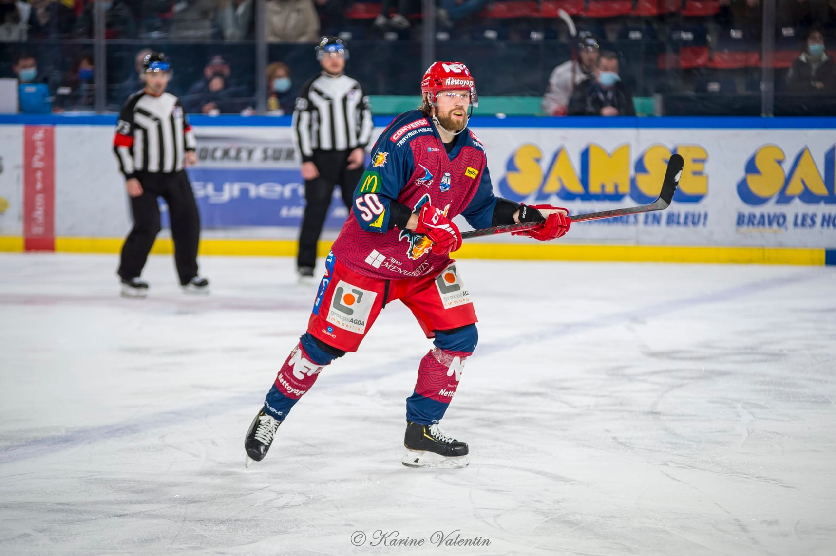  Grenoble - Nice - Ice hockey - BDL Grenoble vs Aigles de Nice (#BDLvsAigles2022) Photo by: Karine Valentin | Siuxy Sports 2022-02-09