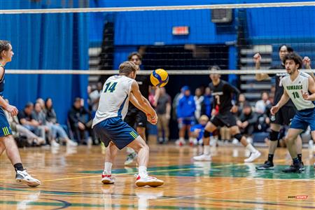 RSEQ - VOLLEYBALL C M D2 SUD-OUEST - TOURNOI 4 - SECTION A - NOMADES (1) VS (2) AIGLES