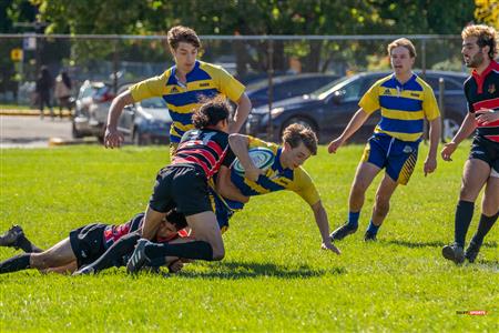 RSEQ Rugby Masc - Vanier (0) vs (72) John Abbott