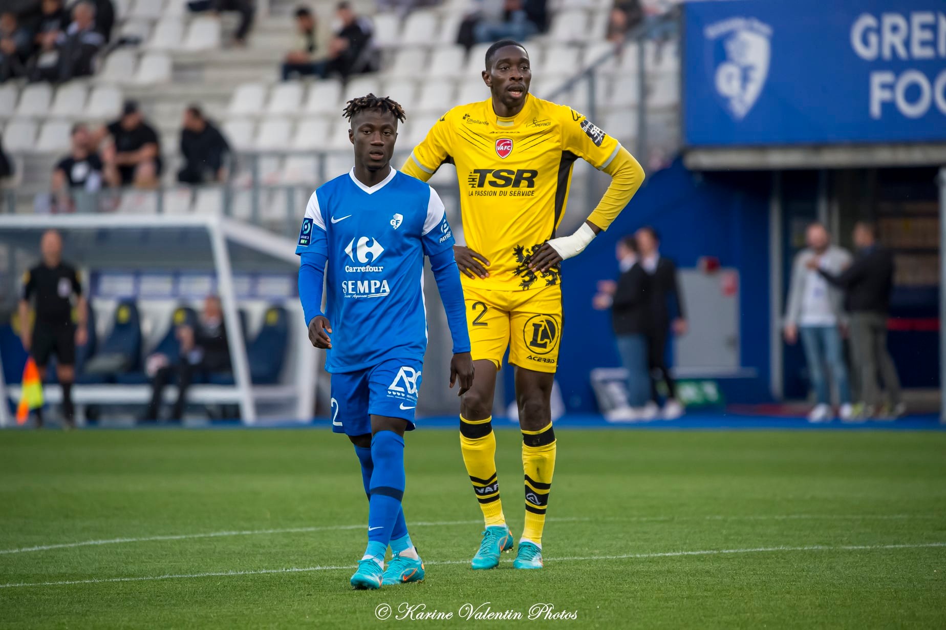  Grenoble Foot 38 - Valenciennes FC - Soccer - Grenoble (3) vs (0) Valenciennes (#GF38vsValenciennes2022) Photo by: Karine Valentin | Siuxy Sports 2022-04-19