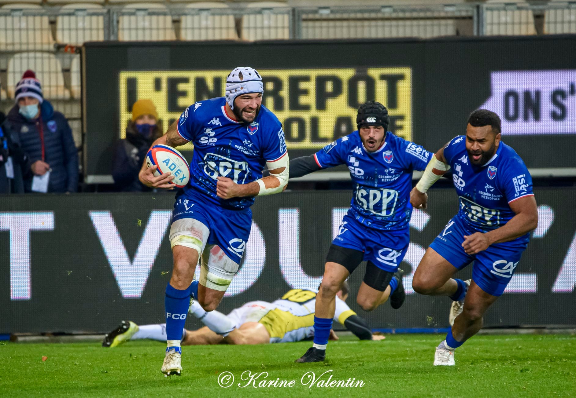  FC Grenoble Rugby - Stade Montois - Rugby -  (#GrenobleVsSMontois2021Dec) Photo by: Karine Valentin | Siuxy Sports 2021-12-09