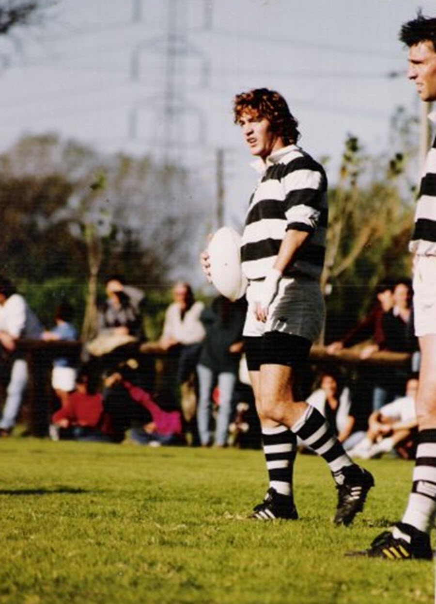 Marcelo RIGHENTINI - Juan YMAZ -  Club Atlético de San Isidro -  - Rugby - El Colo y Juan () Photo by:  | Siuxy Sports 1991-10-11