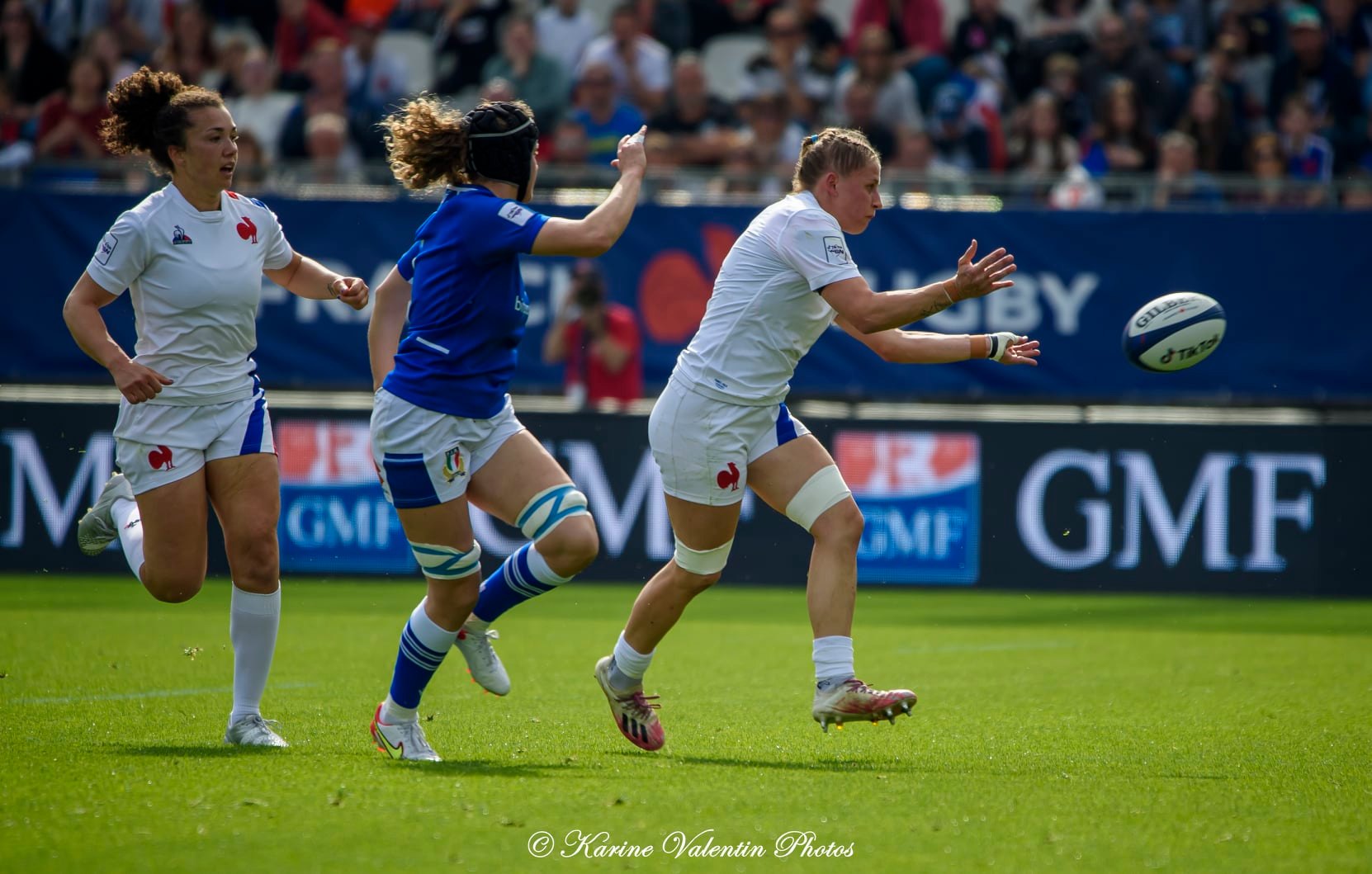  Équipe de France de rugby à XV - Nazionale di rugby a 15 dell'Italia - Rugby - France (39) vs Italie (6) - 6N fém. (#FranceVsItalie6Nfem2022) Photo by: Karine Valentin | Siuxy Sports 2022-03-27