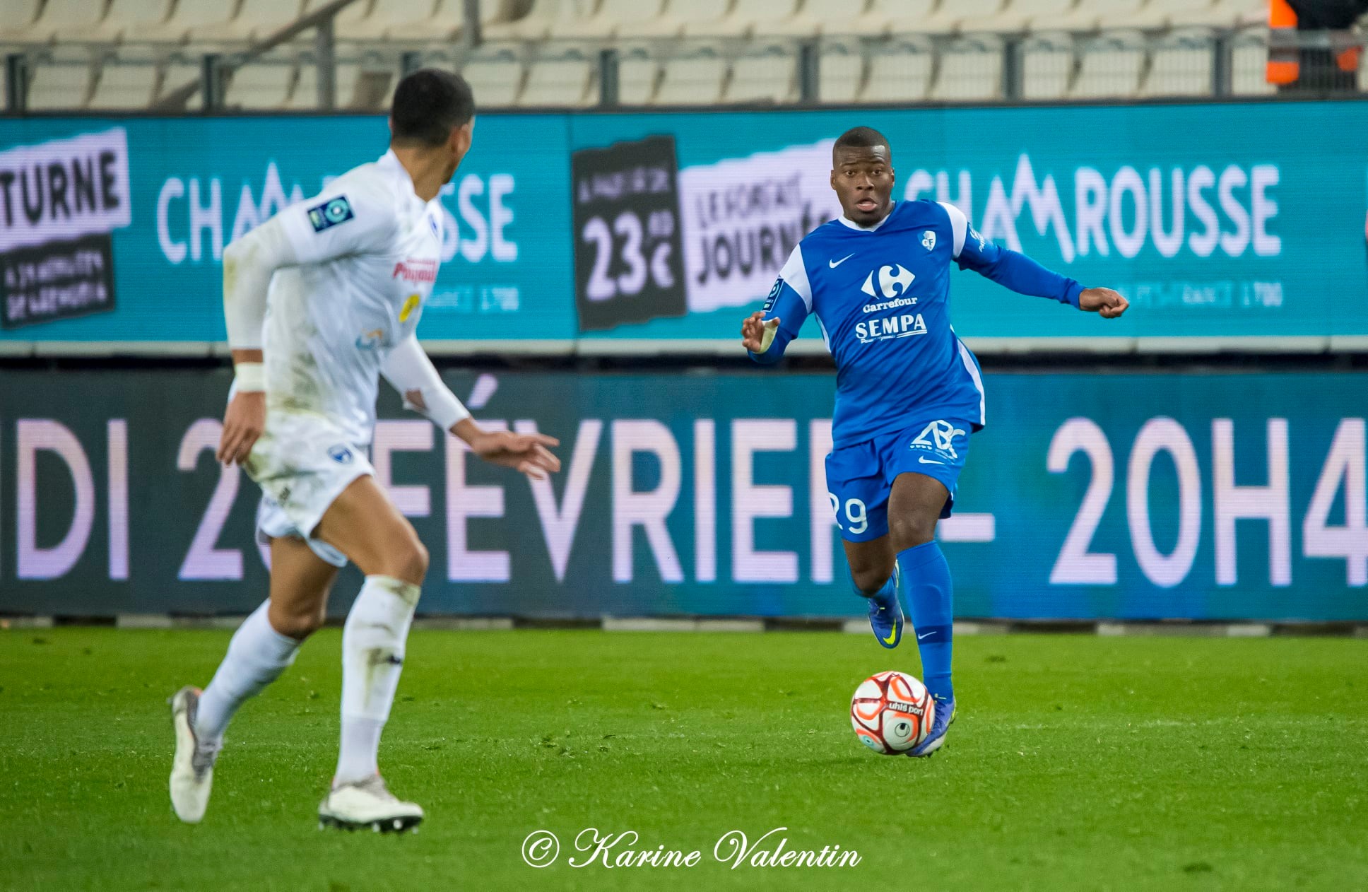 Akim ABDALLAH -  Grenoble Foot 38 - Chamois Niortais FC - Soccer - Grenoble Foot 38 vs Chamois Niortais FC (#GF38vsNiort) Photo by: Karine Valentin | Siuxy Sports 2022-02-15