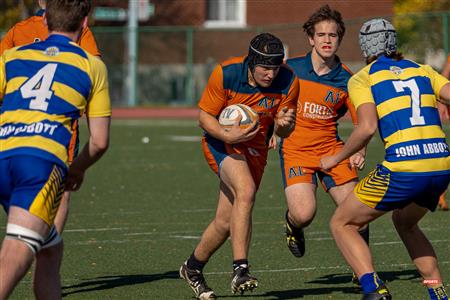 RSEQ - Rugby Masc - André Laurendeau (14) vs (33) John Abbott College - Reel A