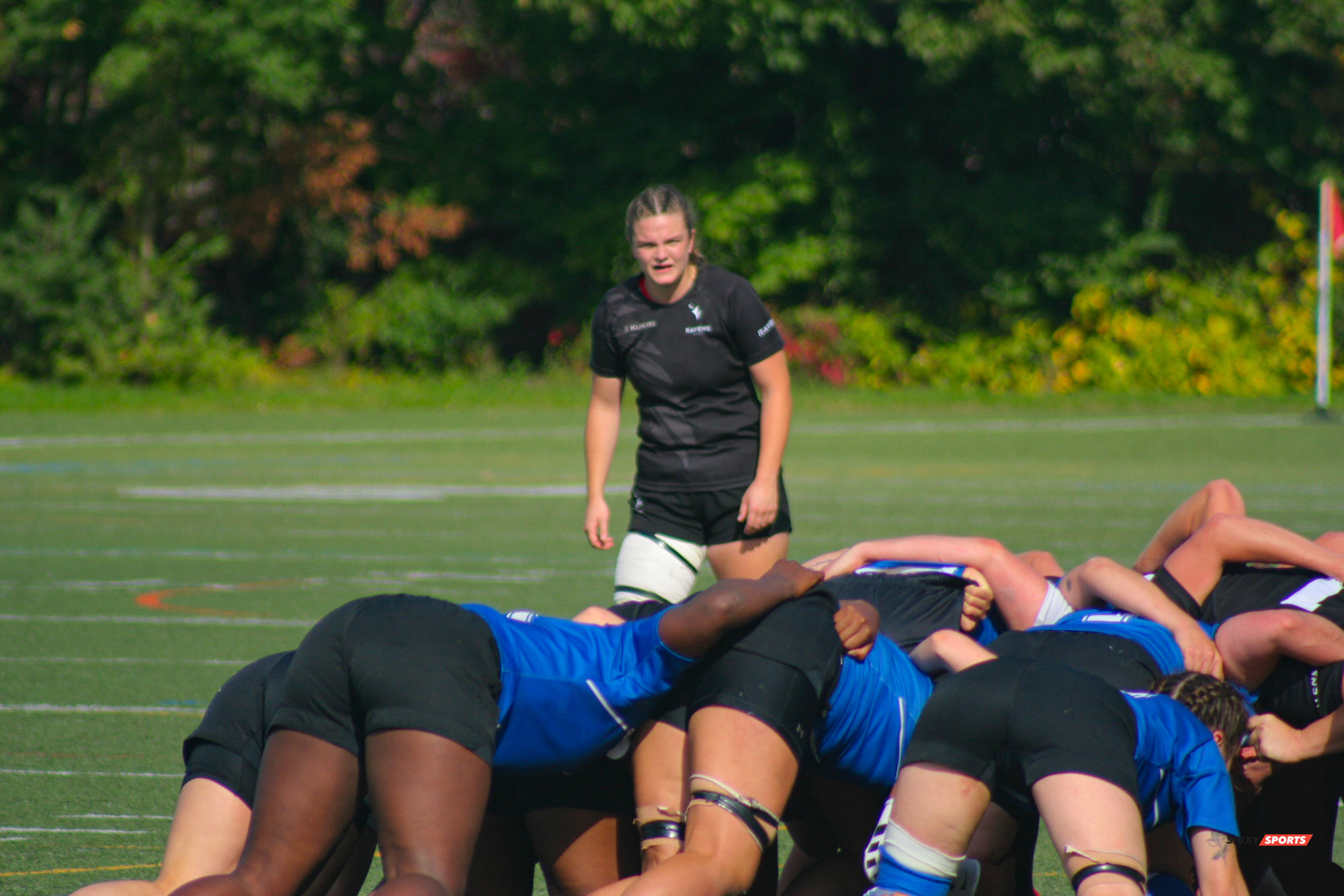 Kaitlyn COX -  Université de Montréal - Université Carleton - Rugby -  (#UdeMvsCarletonW2021) Photo by:  | Siuxy Sports 2021-10-09