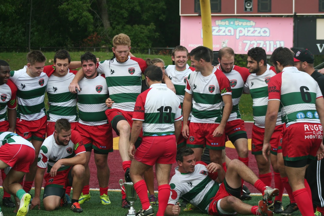 Krolos CHENOUDA RAPOSO - Julien CHESNAY - Tom IMBERNON - Sébastien POCHELU - Theo VALOT -  Rugby Club de Montréal -  - Rugby - Champions (#RQ17LP2FMRCMWRC09) Photo by:  | Siuxy Sports 2017-09-09