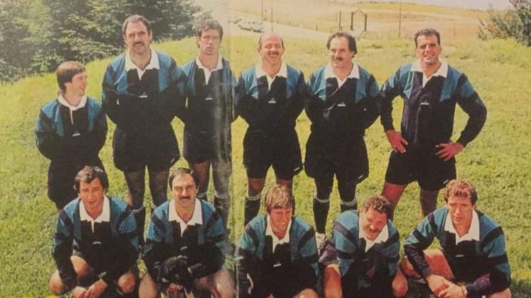 Eliseo Nicolas BRANCA - Andres COURREGES - Fernando MOREL - Fernando SAINZ TRÁPAGA -   -  - Rugby -  () Photo by:  | Siuxy Sports 1989-10-01