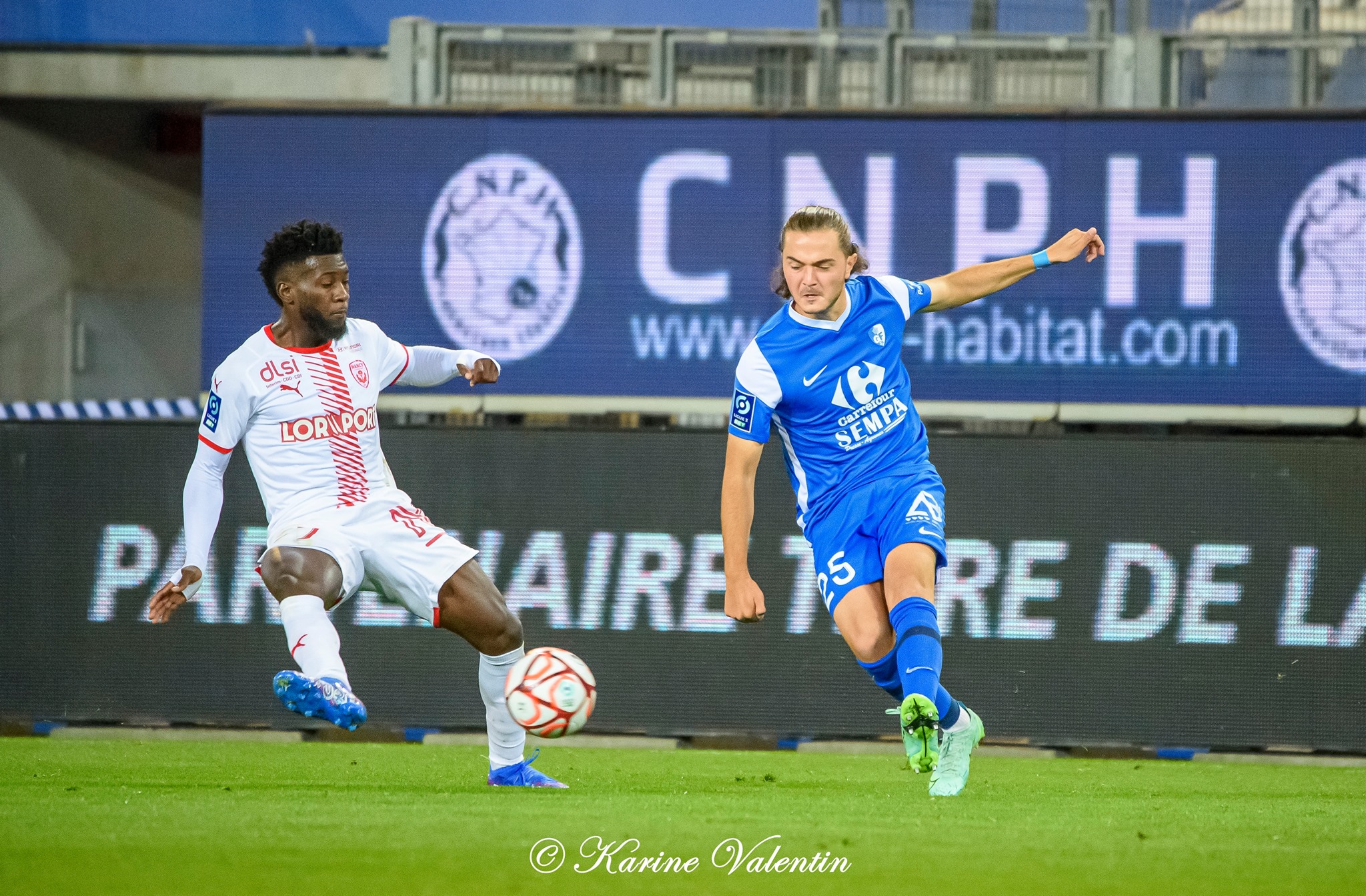 Mickaël BIRON -  Grenoble Foot 38 - AS Nancy-Lorraine - Soccer - GF38 vs ASNL (#GF38vsASNL2021sep) Photo by: Karine Valentin | Siuxy Sports 2021-09-21