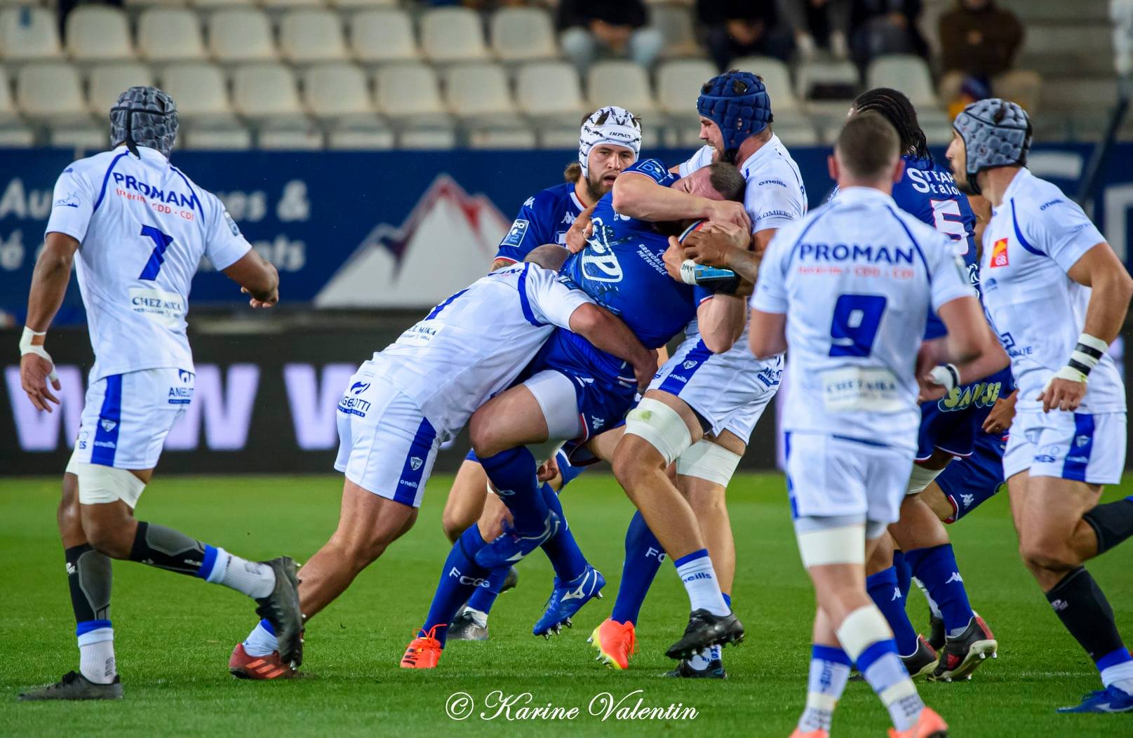  FC Grenoble Rugby - US Colomiers - Rugby - Grenoble Vs Colomiers (#FCGvsUSCRoct2021) Photo by: Karine Valentin | Siuxy Sports 2021-10-29