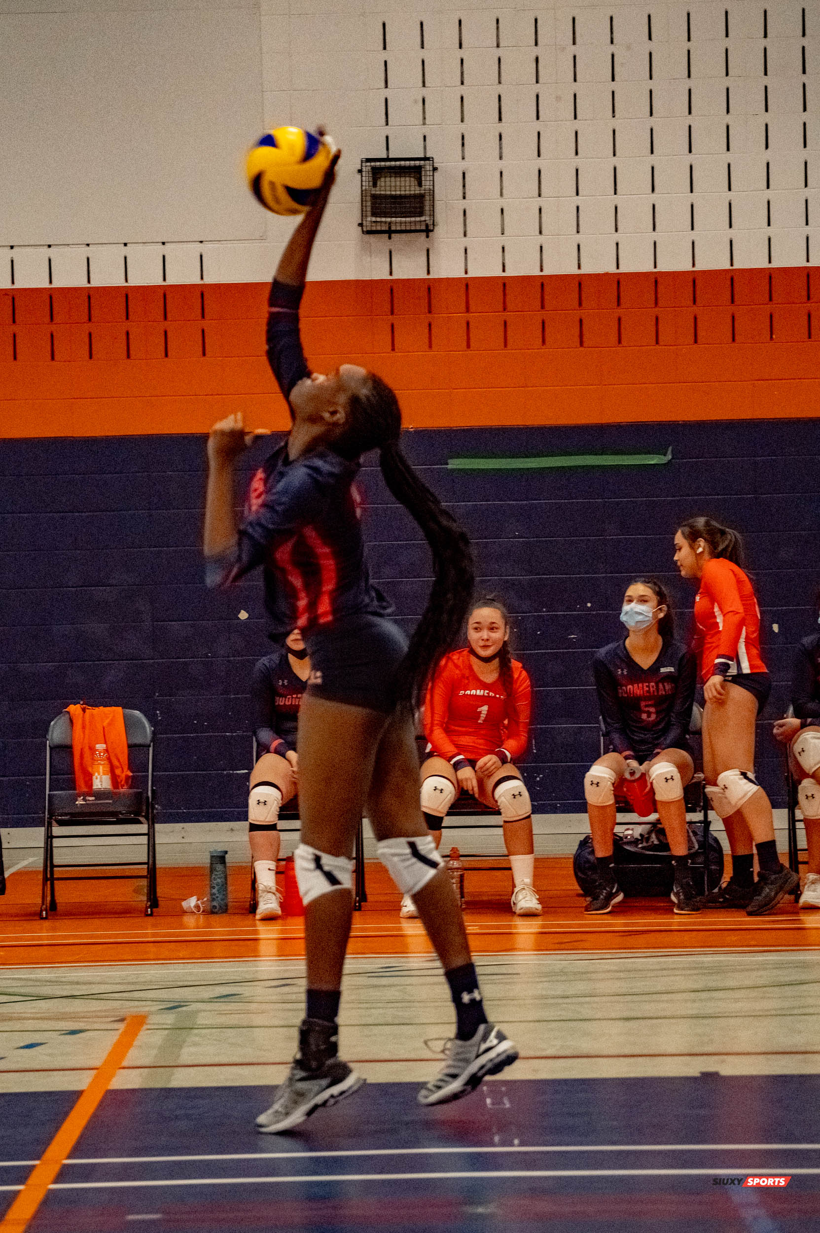 Maryam FATI -  Cégep André Laurendeau -  - Volleyball -  (#VolleyFemCALvsCVM) Photo by:  | Siuxy Sports 2021-11-22