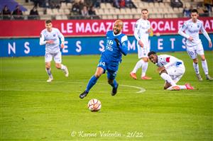 Loic Nestor - Soccer - GF38 vs AJ Auxerre  - Grenoble Foot 38 - AJ Auxerroise