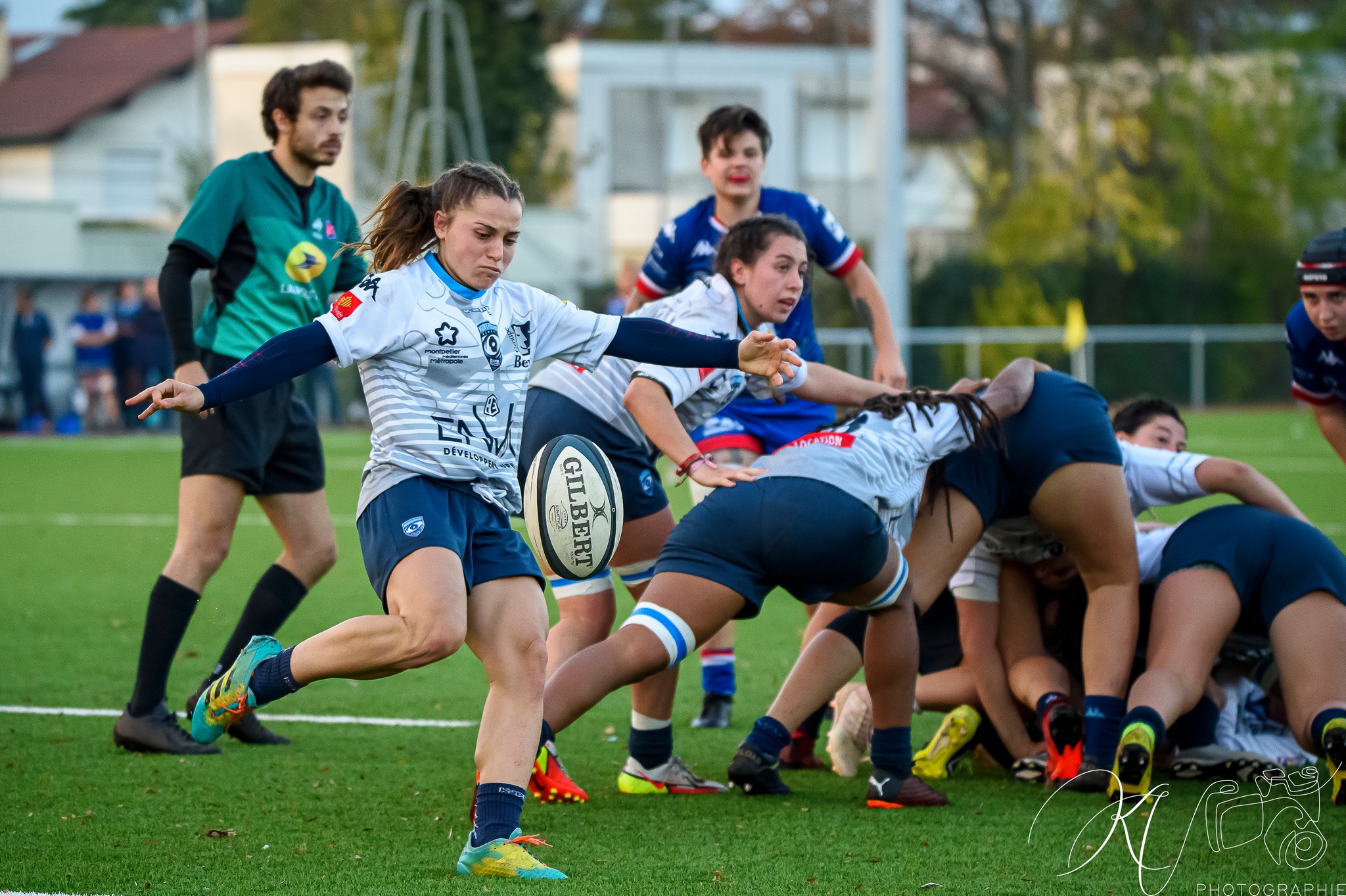  FC Grenoble Rugby - Montpellier Hérault Rugby - Rugby - Reserve FCG Amazones (33) vs (7) Montpellier HR (#FCGMHR2022) Photo by: Karine Valentin | Siuxy Sports 2022-11-13