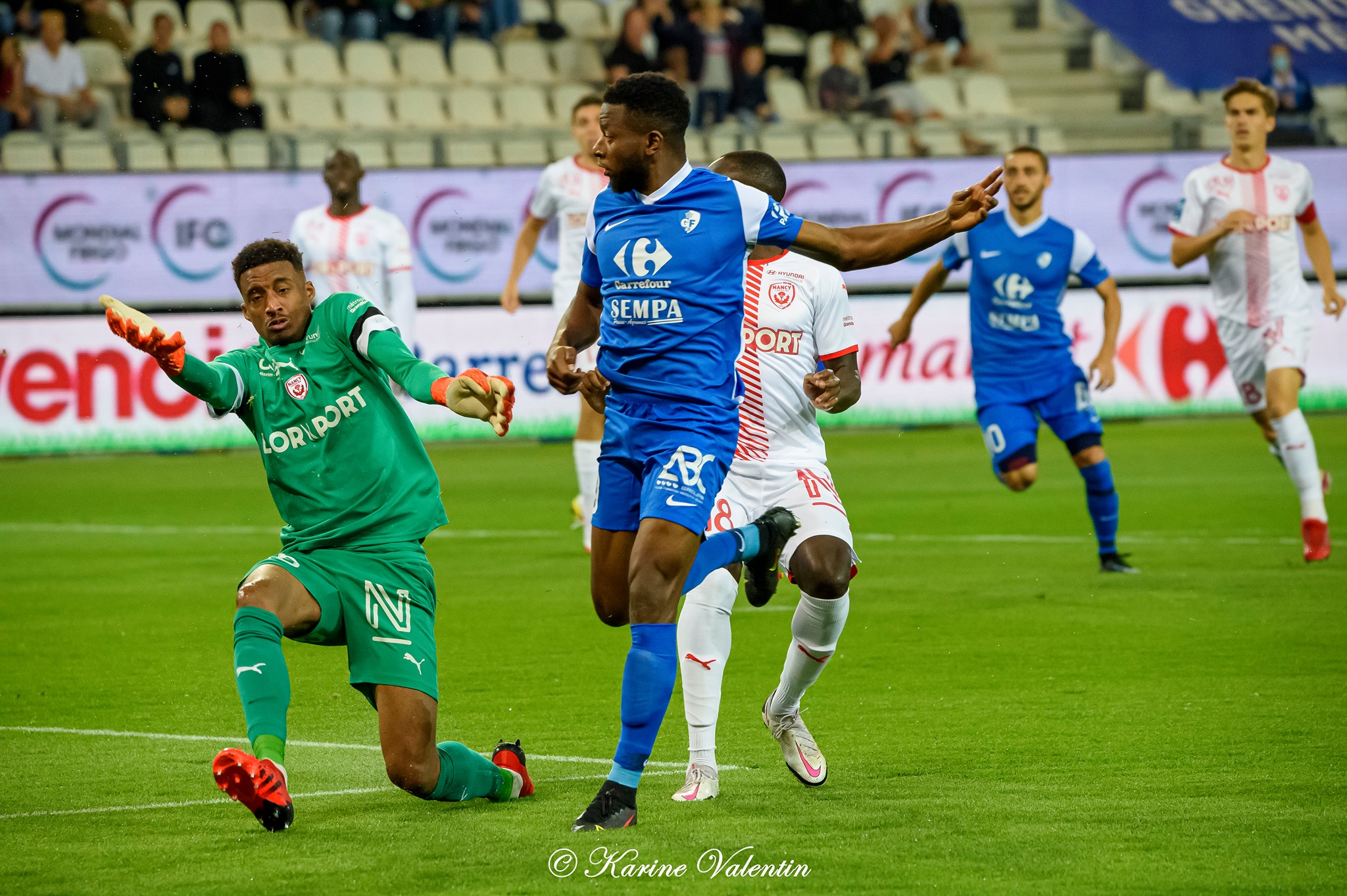 Mamadou DIALLO -  Grenoble Foot 38 - AS Nancy-Lorraine - Soccer - GF38 vs ASNL (#GF38vsASNL2021sep) Photo by: Karine Valentin | Siuxy Sports 2021-09-21