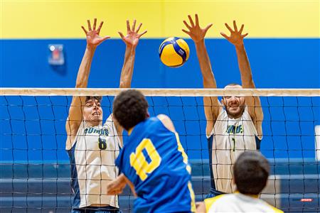 RSEQ - Volleyball C M D2 Sud-Ouest - Tournoi 4 - Section A - Nomades (2) vs (1) Islanders