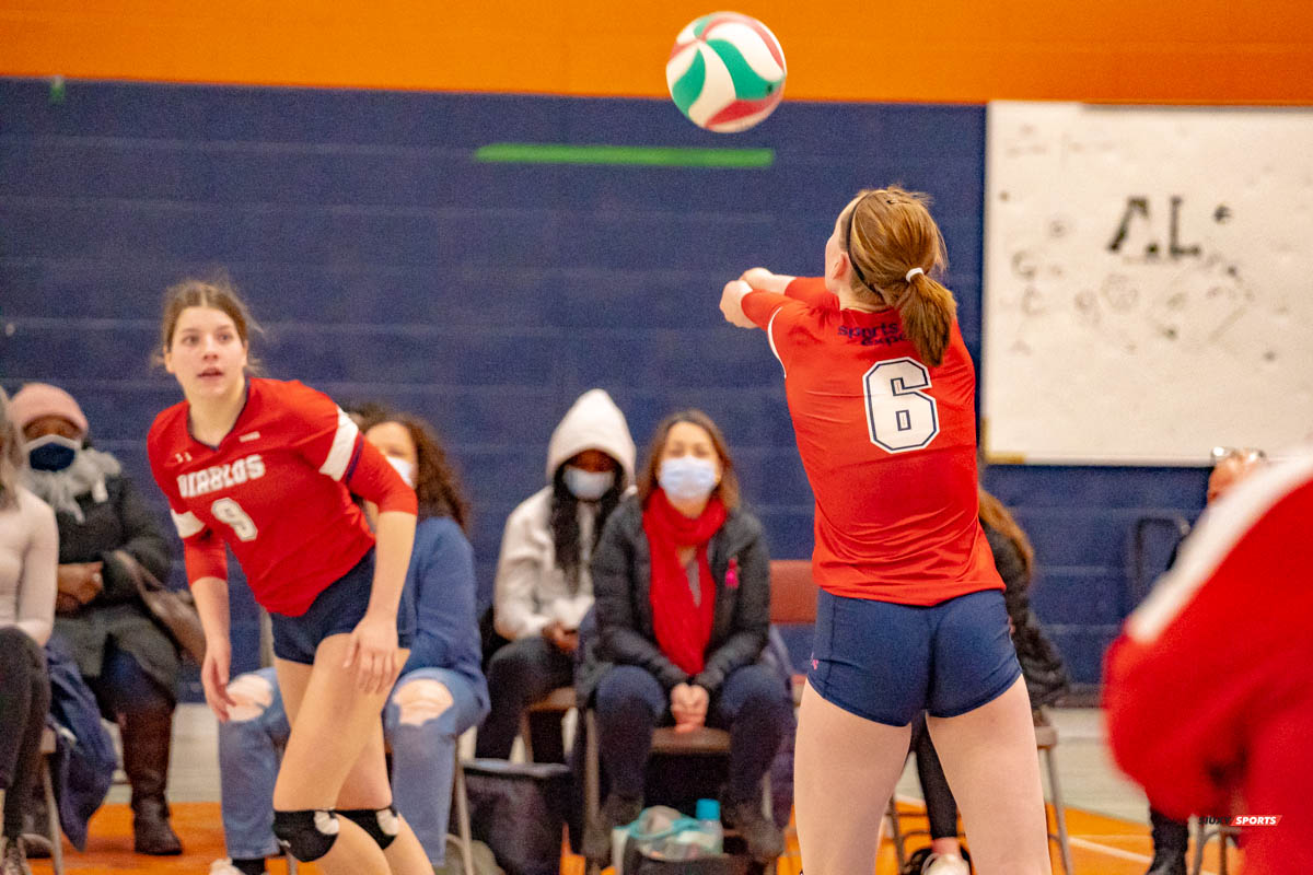 Naomi CHAREST -  Cégep André Laurendeau - Cégep Trois-Rivières - Volleyball - André Laurendeau vs Trois Rivières - Volley (#BoomerangVsDiablos2022) Photo by:  | Siuxy Sports 2022-02-20