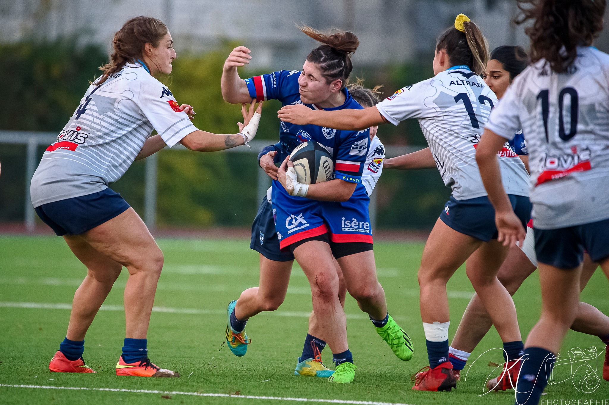 FC Grenoble Rugby - Montpellier Hérault Rugby - Rugby - Reserve FCG Amazones (33) vs (7) Montpellier HR (#FCGMHR2022) Photo by: Karine Valentin | Siuxy Sports 2022-11-13