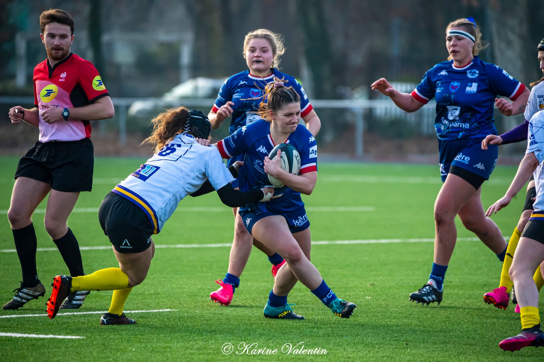Chloé SOUBEYRAND -  FC Grenoble Rugby - Grenoble Université Club Rugby - Rugby - Grenoble Amazones vs Les Coccinelles du Grenoble Université Club - F1 (#FCGsGUCR2022janF1COXS) Photo by: Karine Valentin | Siuxy Sports 2022-01-30