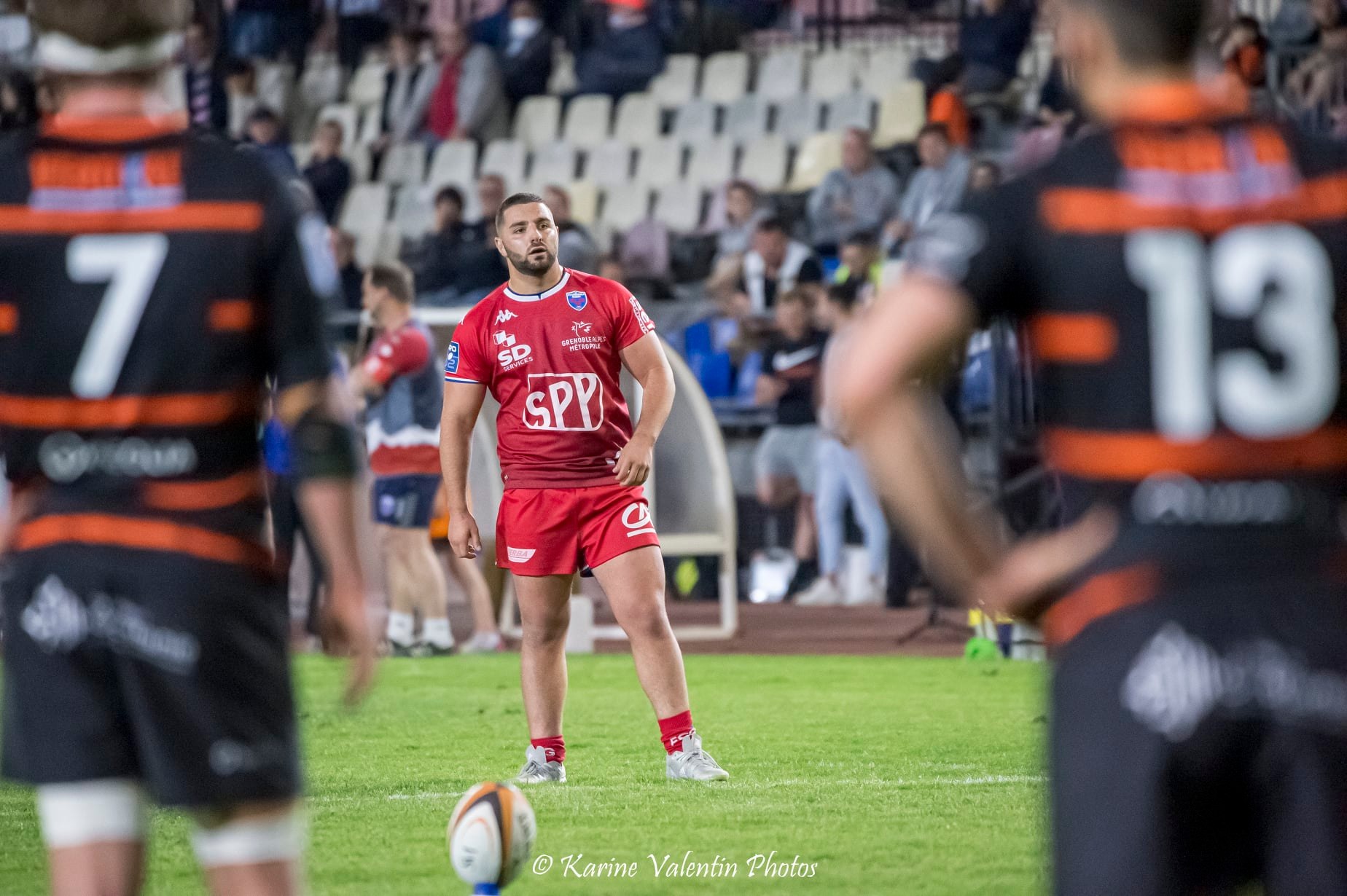  Racing Club Narbonnais - FC Grenoble Rugby - Rugby - Narbonne (32) vs (32) Grenoble - 2022 (#NarbonneVsGrenoble2022) Photo by: Karine Valentin | Siuxy Sports 2022-04-15