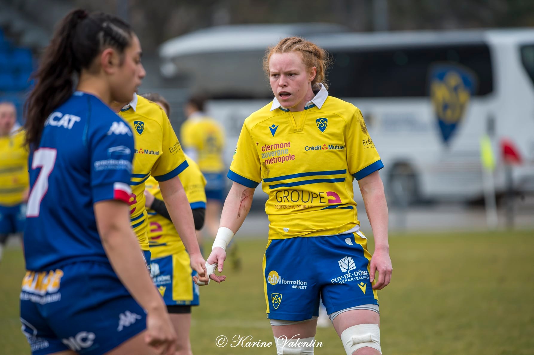  FC Grenoble Rugby - ASM Romagnat rugby féminin - Rugby - Grenoble Amazones vs ASM Romagnat (#FCGVsASMRomagnat2022) Photo by: Karine Valentin | Siuxy Sports 2022-02-06