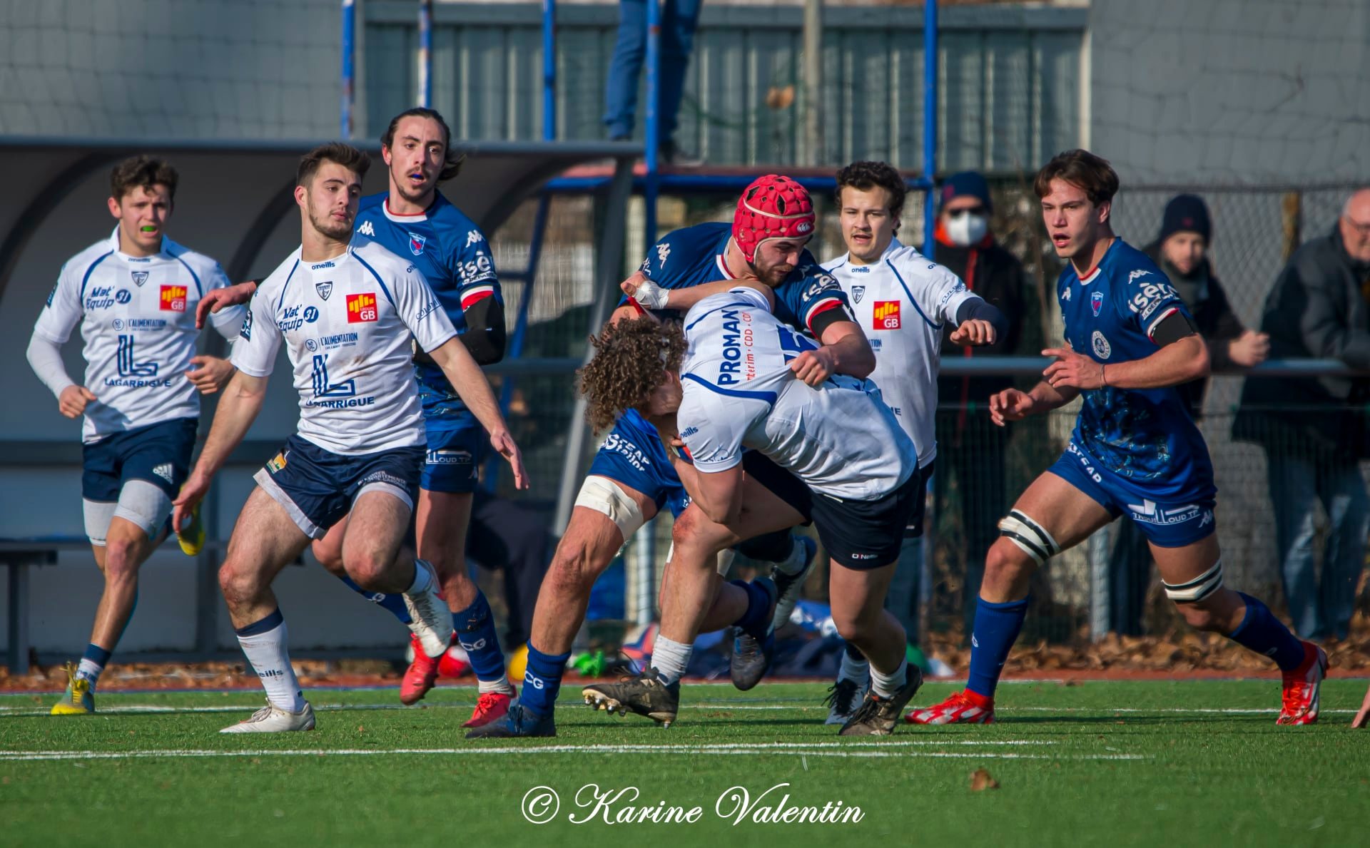  FC Grenoble Rugby - US Colomiers - Rugby - Espoirs - FC Grenoble Vs US Colomiers (#EspoirsFCGvsUSColomiers2022) Photo by: Karine Valentin | Siuxy Sports 2022-01-29