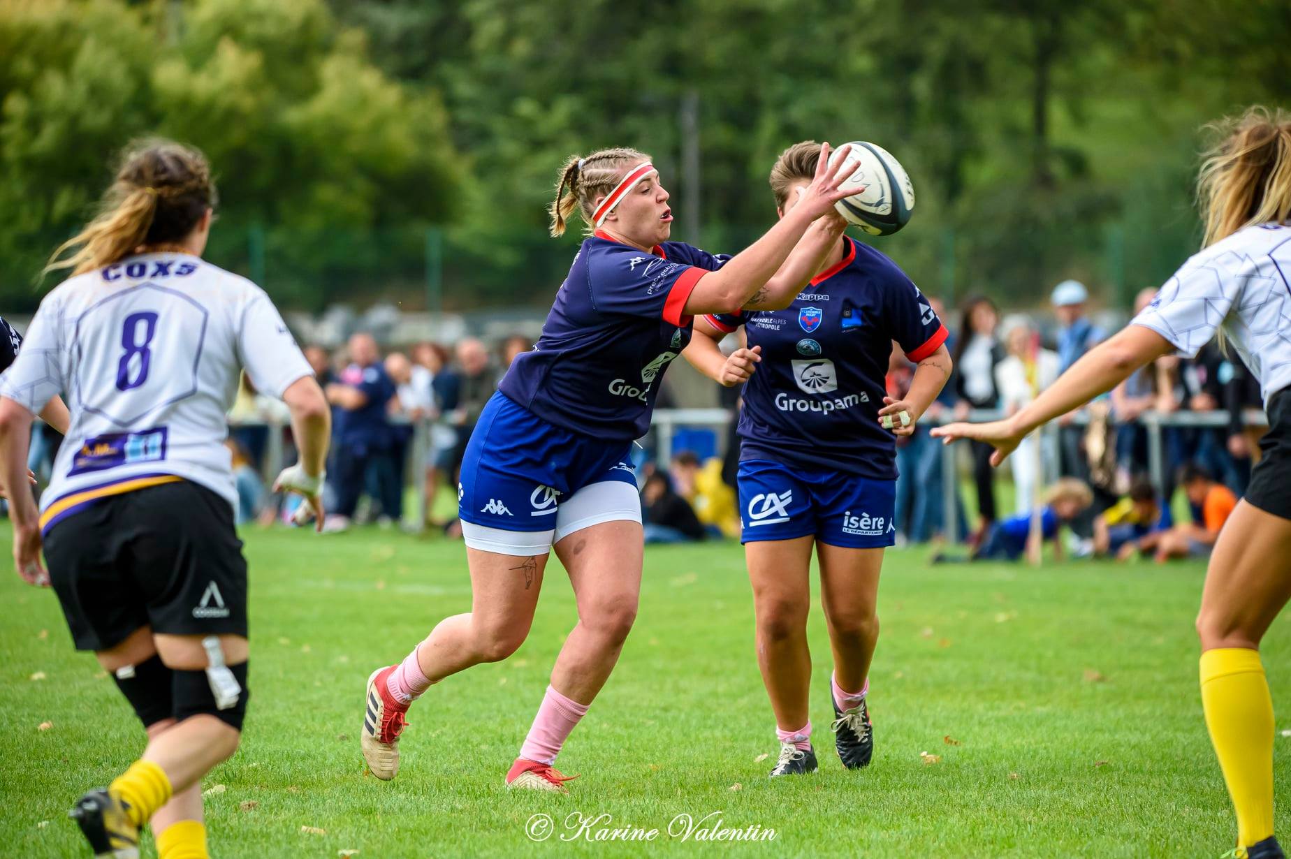  FC Grenoble Rugby - GUC-SMH - Rugby - Grenoble Amazones vs GUC-SMH (#AmazonesVsGUCSMH2021oct) Photo by: Karine Valentin | Siuxy Sports 2021-10-03
