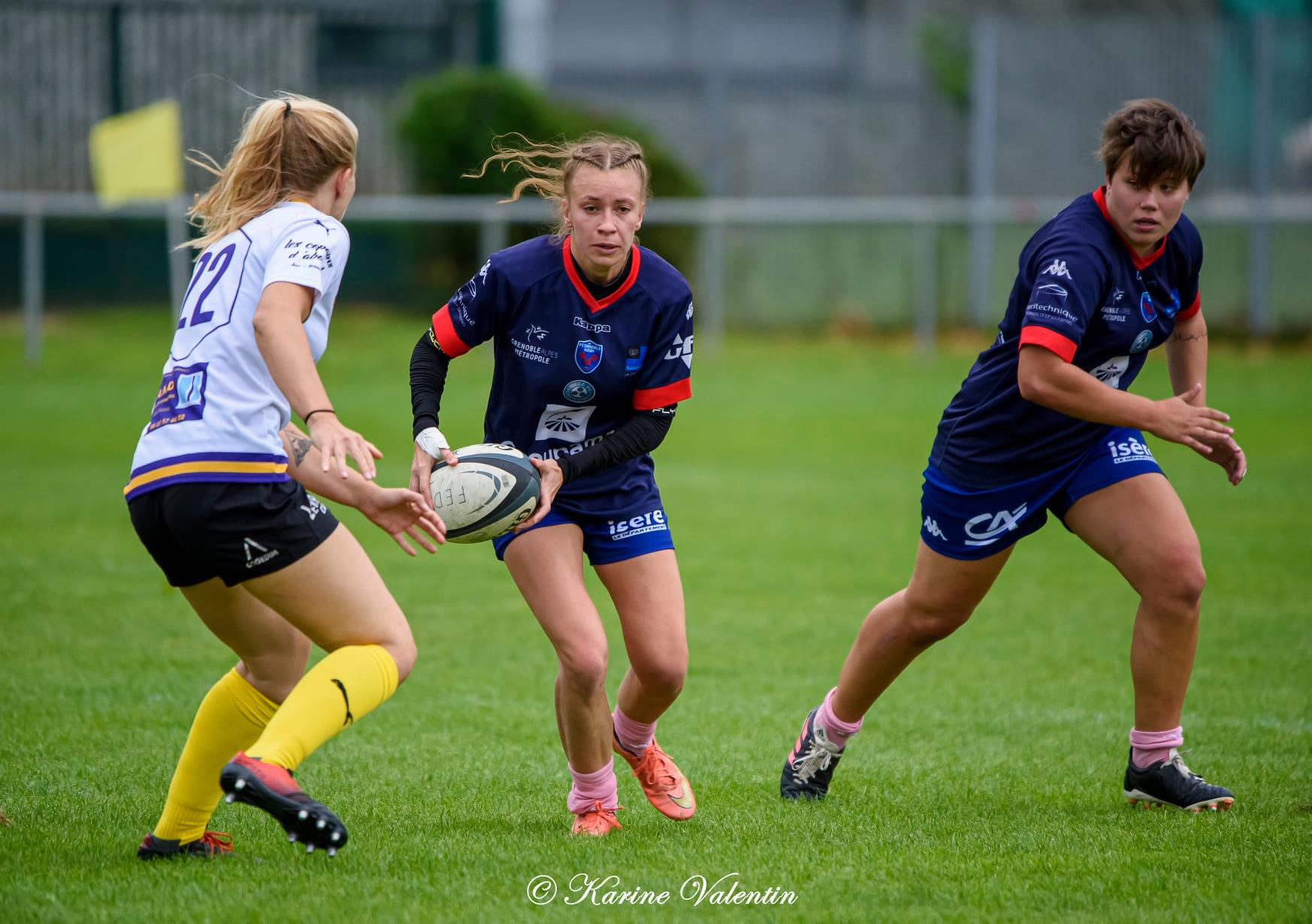 FC Grenoble Rugby - GUC-SMH - Rugby - Grenoble Amazones vs GUC-SMH (#AmazonesVsGUCSMH2021oct) Photo by: Karine Valentin | Siuxy Sports 2021-10-03