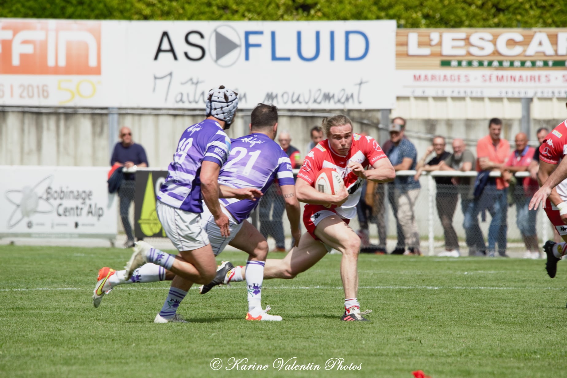  Stade Olympique Voironnais - Paris Université Club - Rugby - SOV (12) vs (47) PUC (#SOVPUC2022) Photo by: Karine Valentin | Siuxy Sports 2022-05-08