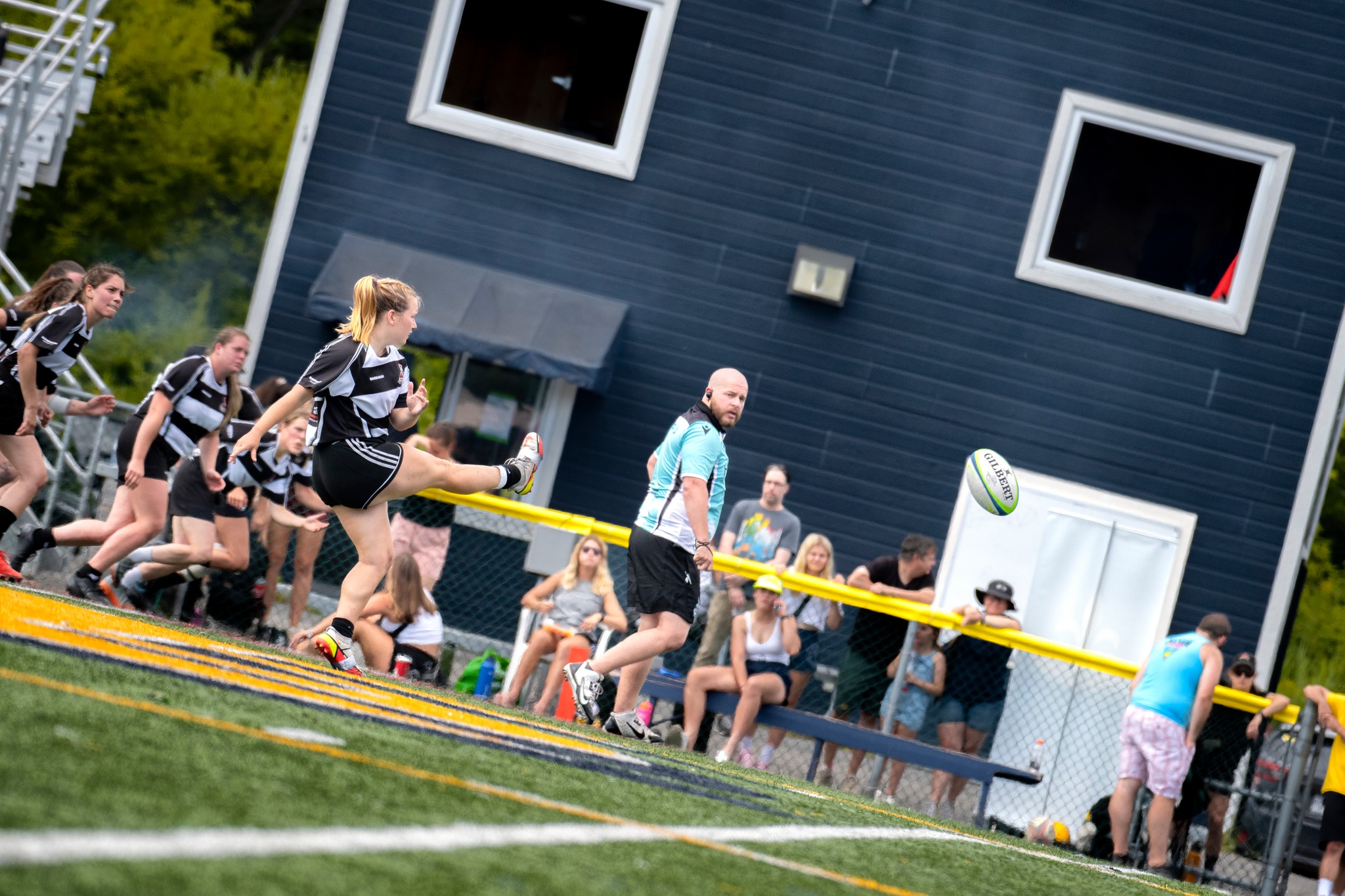  Saint-Georges Lumberjacks - Braves de Trois-Rivières - Rugby - Finale Développement (F) - Club de Rugby Lumberjacks (21) vs. (15) Braves de Trois-Rivières (#RugbyQC2022FinalFD) Photo by: Simon Duquette | Siuxy Sports 2022-08-13