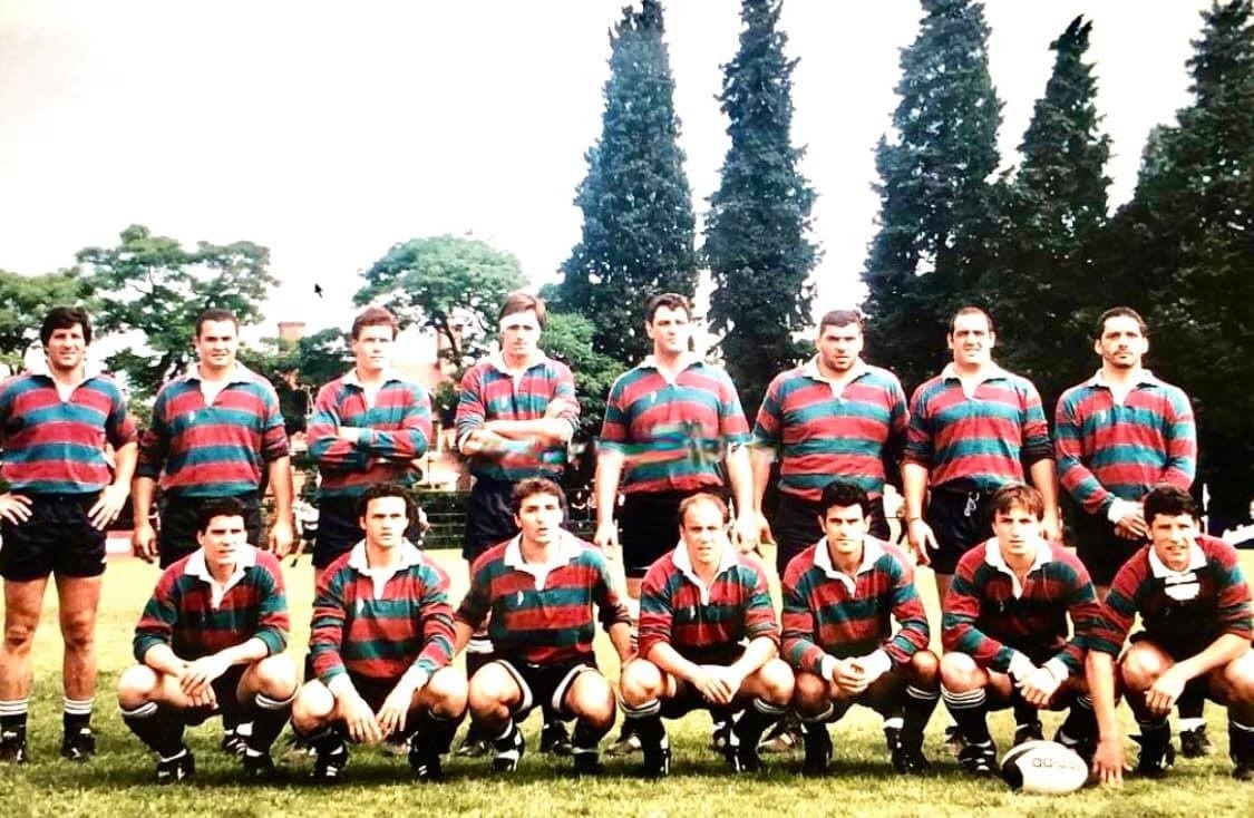 Manuel CONTEPOMI - Mario LEDESMA AROCENA - Martín SCELZO -  Seleccionado de Buenos Aires -  - Rugby - Equipo de 1987 () Photo by:  | Siuxy Sports 1987-06-01