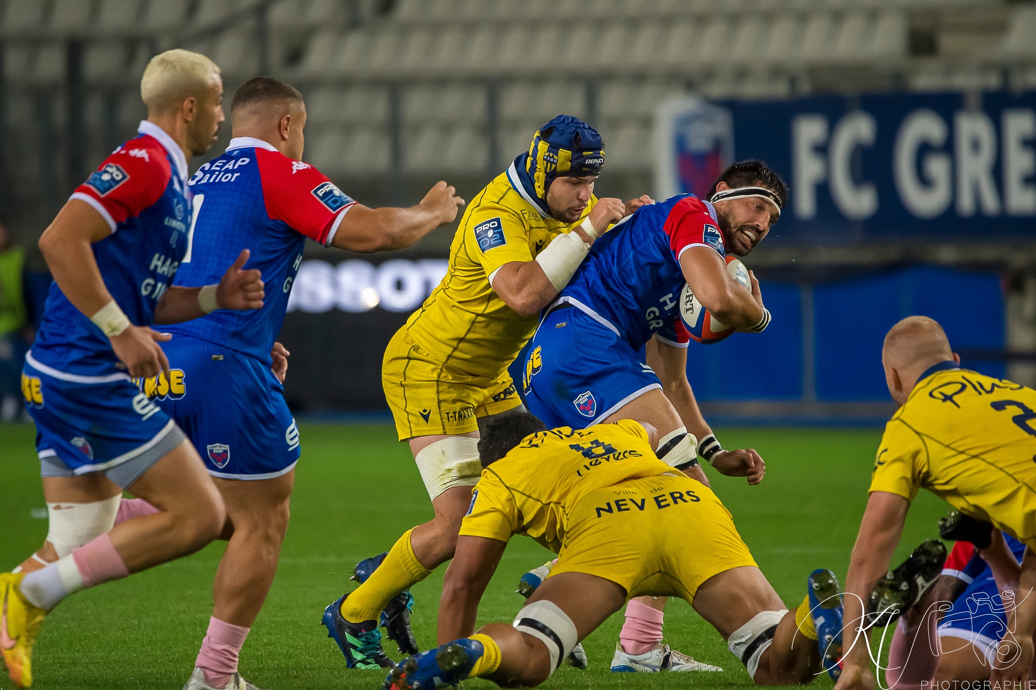  FC Grenoble Rugby - USON Nevers - Rugby - FC GRENOBLE RUGBY (19) VS USON NEVERS (18) - 2022 (#FCGvsUSONm22022) Photo by: Karine Valentin | Siuxy Sports 2022-10-27