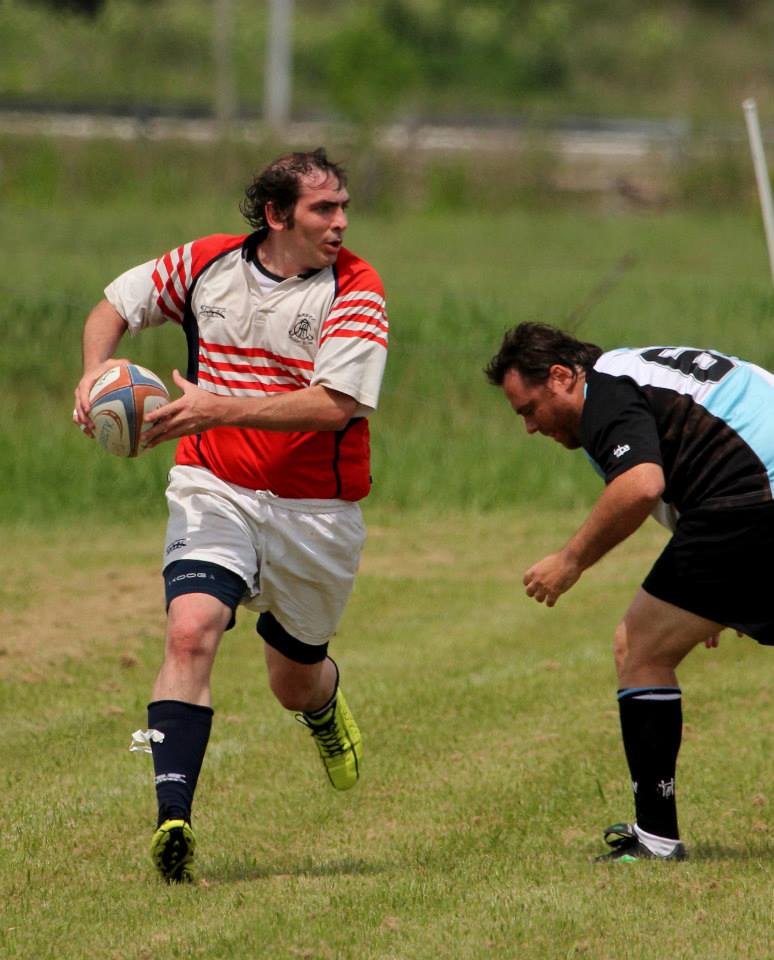  Areco Rugby Club - Centro Naval - RugbyV - Areco vs RON XV (Centro Naval) - Primer Encuentro de Veteranos en Areco con Vaquillona c/ Cuero 2014 (#ArecoVsRONXV2014) Photo by: Luis Robredo | Siuxy Sports 2014-10-18