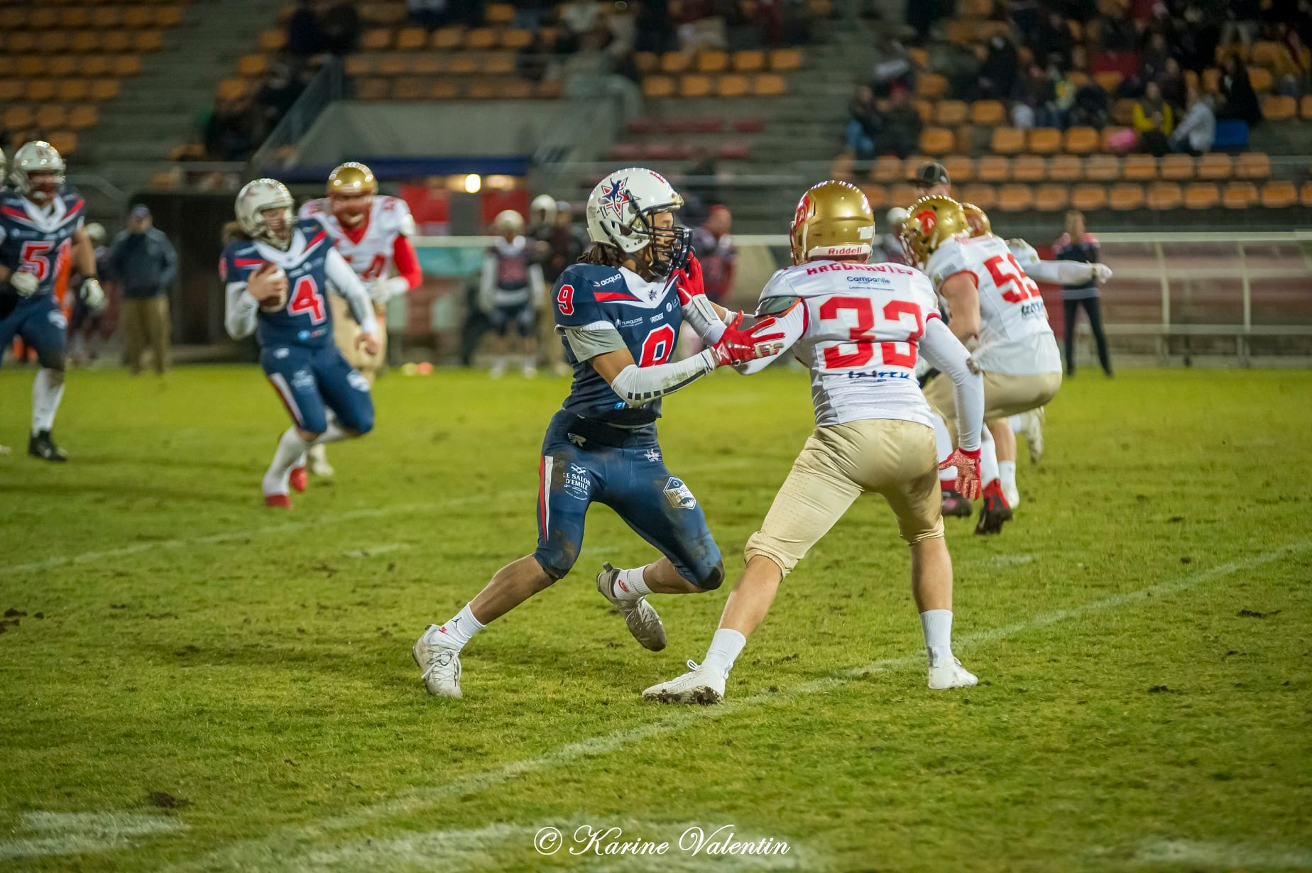  Grenoble - Aix-en-Provence - Football - Centaures vs Argonautes (#CentauresVsArgonautes2022) Photo by: Karine Valentin | Siuxy Sports 2022-02-19