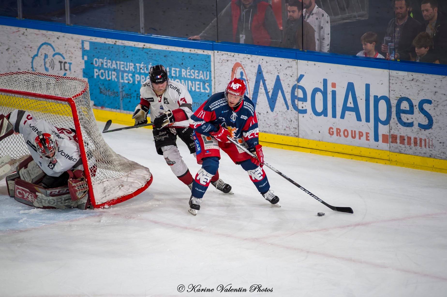 Grenoble - Bordeaux - Ice hockey - Playoffs Hockey - Grenoble (5) vs Bordeaux (0) (#BDLvsBoxers2022) Photo by: Karine Valentin | Siuxy Sports 2022-03-12