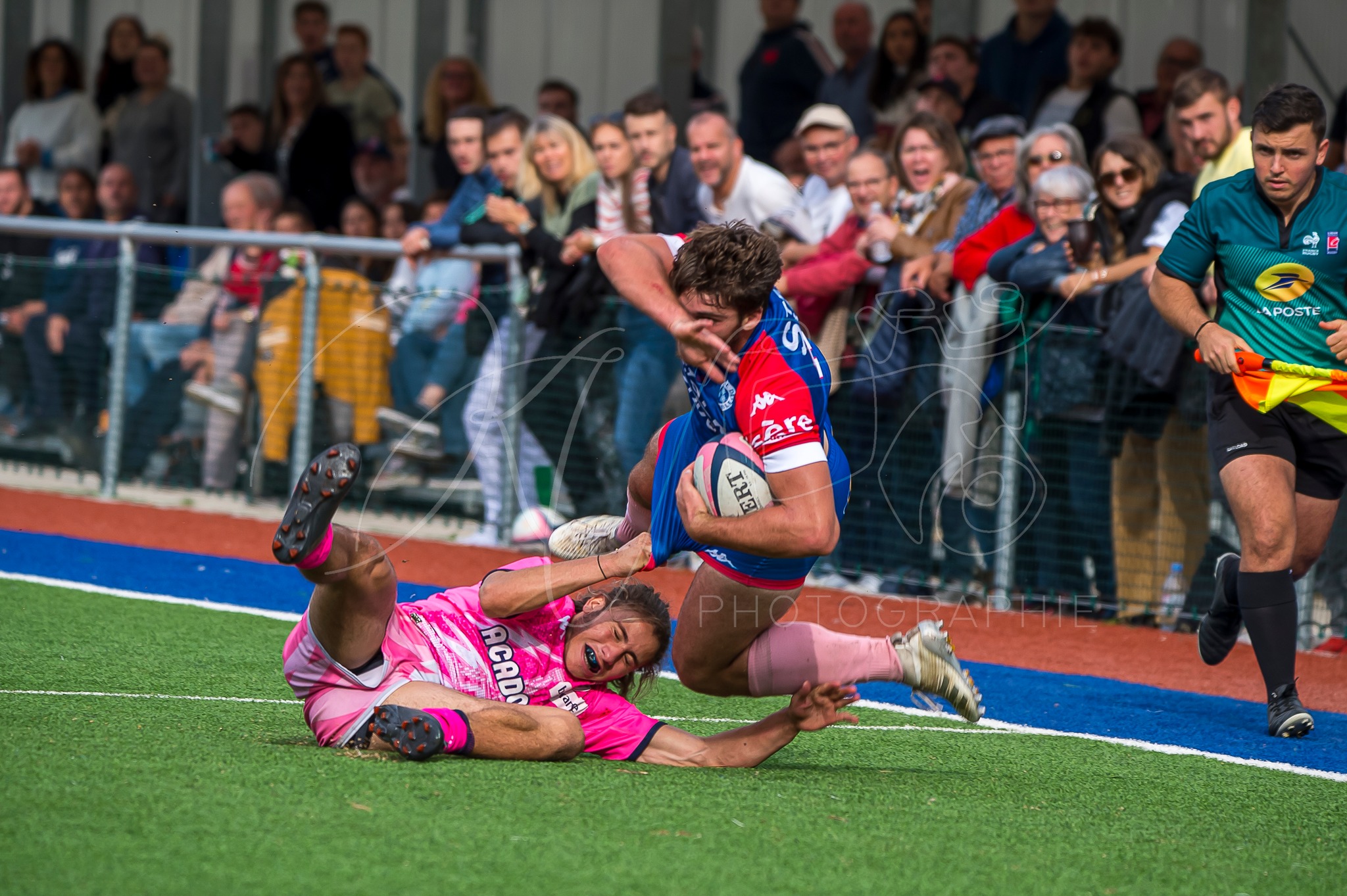  FC Grenoble Rugby - Stade Français - Rugby - Espoirs - FCG (44) vs (17) Stade Français (#FCGSTFespoirs2022) Photo by: Karine Valentin | Siuxy Sports 2022-10-09
