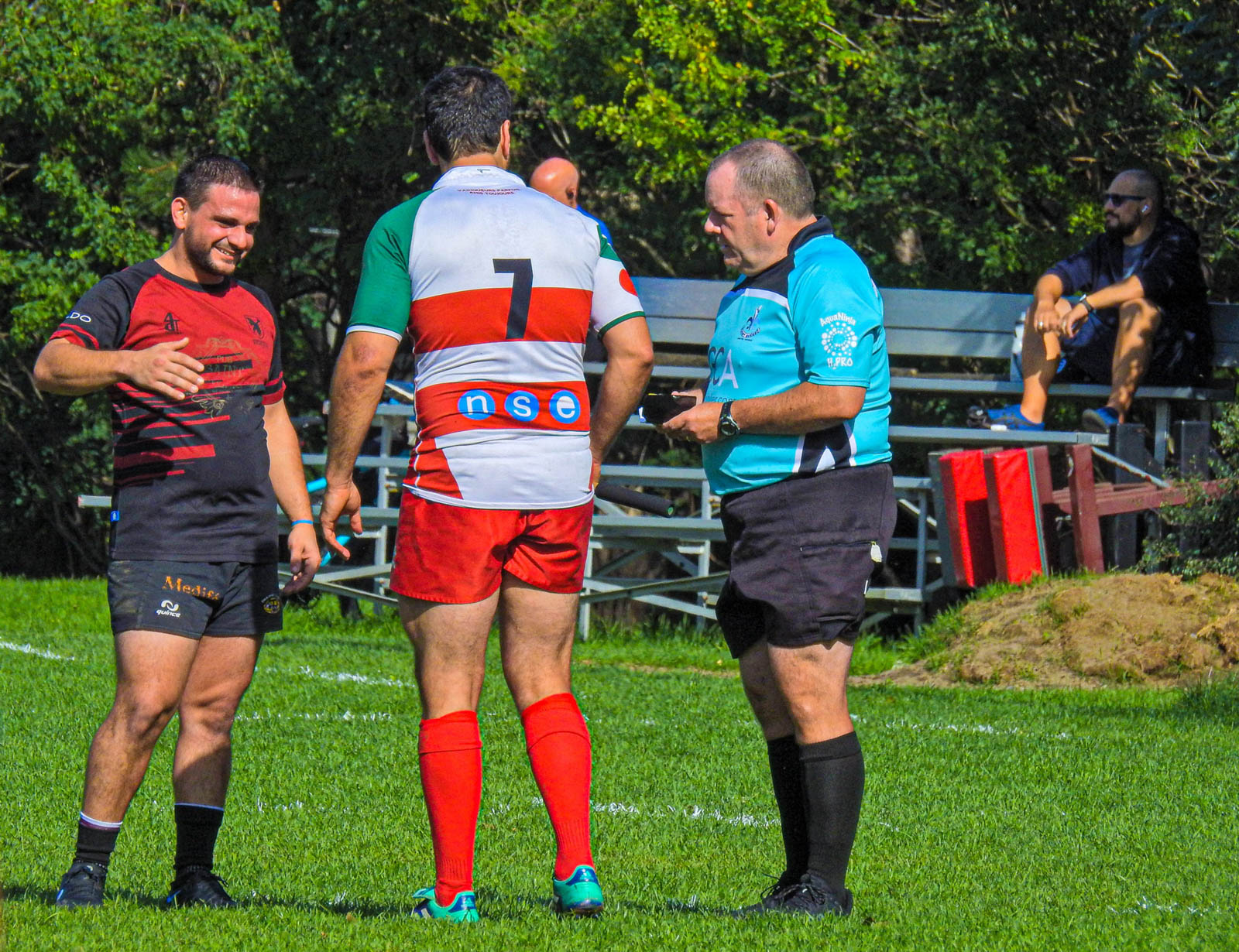 William LAPIERRE -  Westmount Rugby Club - Rugby Club de Montréal - Rugby - Chat before the game with Mr Lapierre (#WRCvsRCM2021m) Photo by:  | Siuxy Sports 2021-09-25