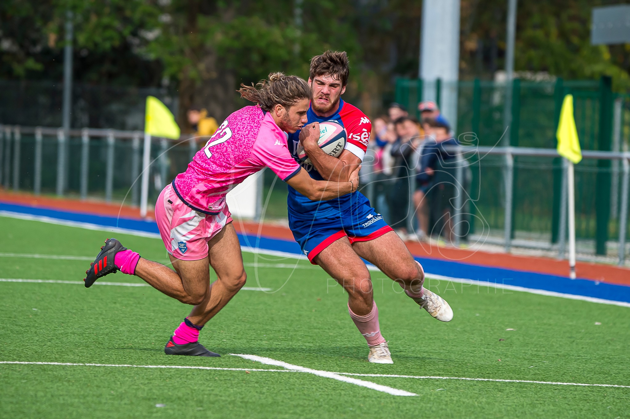  FC Grenoble Rugby - Stade Français - Rugby - Espoirs - FCG (44) vs (17) Stade Français (#FCGSTFespoirs2022) Photo by: Karine Valentin | Siuxy Sports 2022-10-09