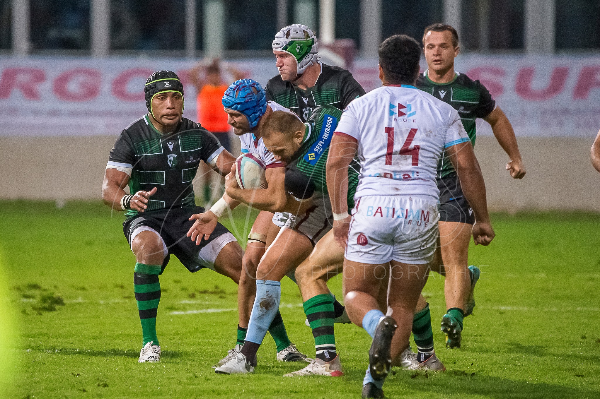  CS Bourgoin-Jallieu - RC Suresnes - Rugby - CSBJRC vs Suresnes - 2022 (#csbjrcsuresnes2022) Photo by: Karine Valentin | Siuxy Sports 2022-10-08