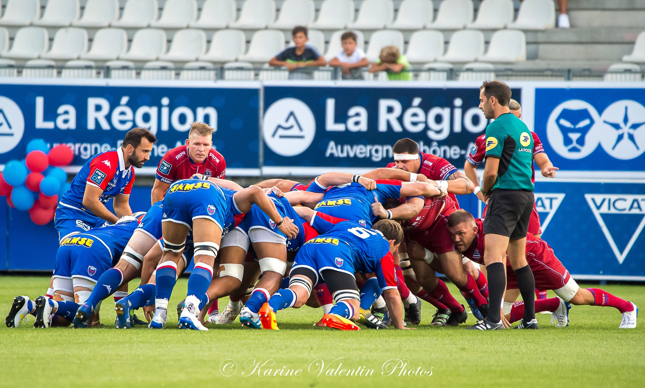  FC Grenoble Rugby - AS Béziers Hérault - Rugby - FC GRENOBLE RUGBY (19) VS (15) AS BÉZIERS HÉRAULT (#FCGvsASBHaou2022) Photo by: Karine Valentin | Siuxy Sports 2022-08-26