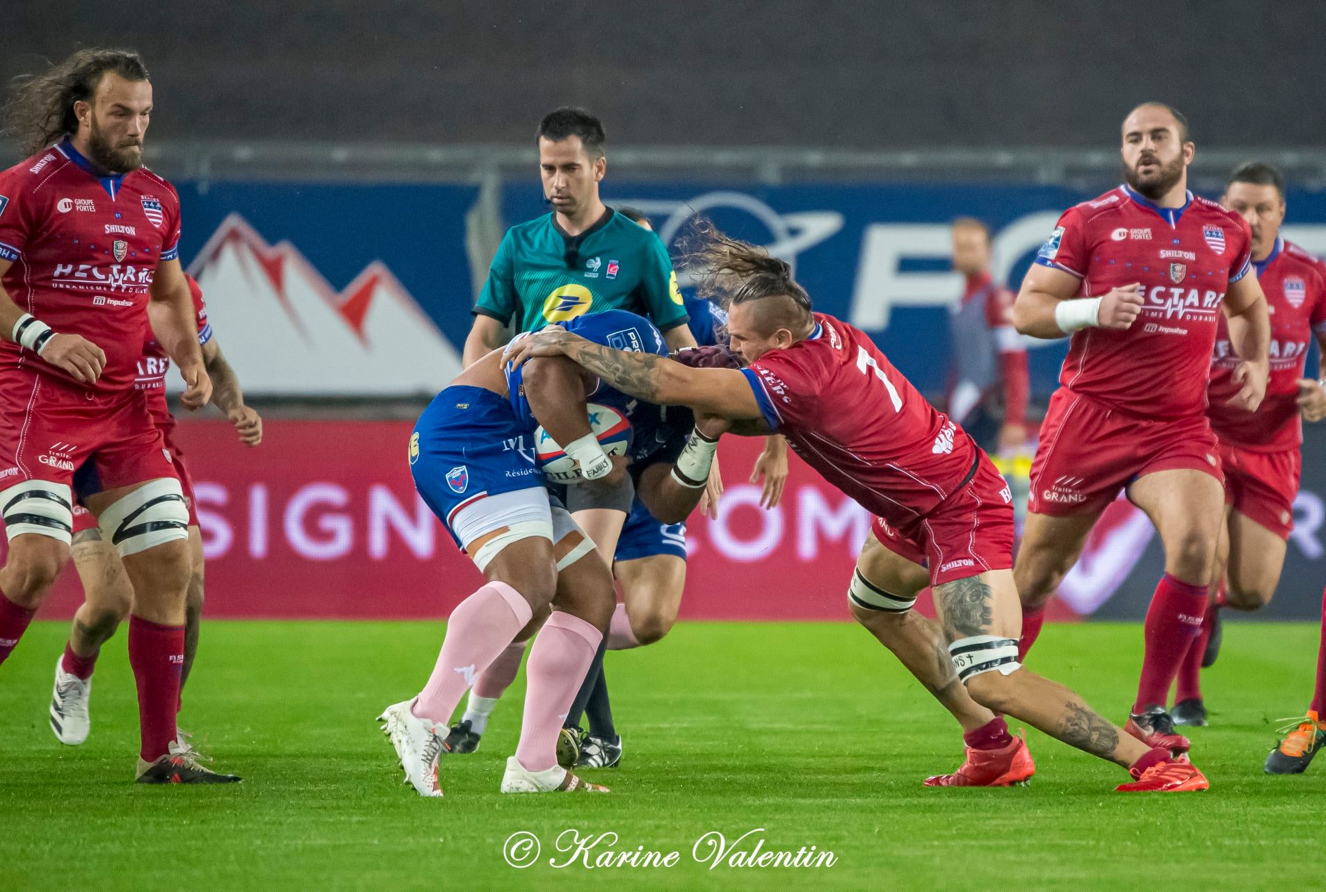  FC Grenoble Rugby - AS Béziers Hérault - Rugby - FC Grenoble Rugby vs. AS Béziers Hérault (#FCGvsASBHoct2021) Photo by: Karine Valentin | Siuxy Sports 2021-10-15
