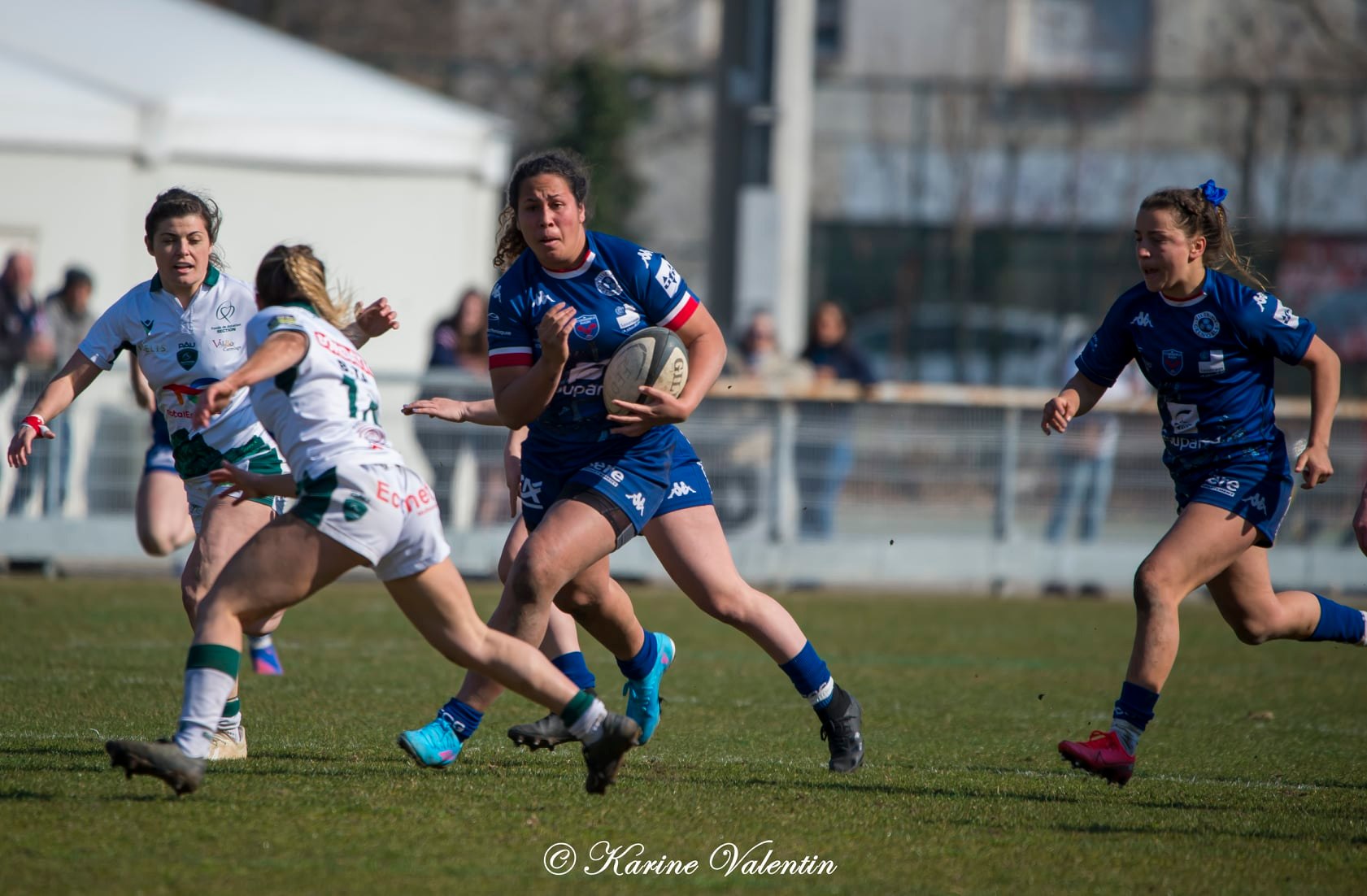 Téani FELEU -  FC Grenoble Rugby - Section Paloise - Rugby - Grenoble Amazones vs PAU Lons (#FCGVsSectPaloise2022) Photo by: Karine Valentin | Siuxy Sports 2022-03-06