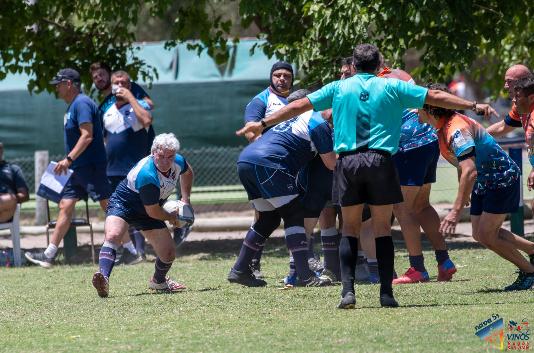 Pablo MORAN -  VARBA - VINOS Rugby - RugbyV - 51 Nacional de Veteranos de Rugby San Juan - VARBA 2 vs VINOS 2 (#51NaVeSJ21VARBA2vVINOS2) Photo by: Diego van Domselaar | Siuxy Sports 2021-11-15