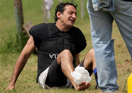 Cambalache XV vs RON XV (Centro Naval) - Primer Enc. Veteranos en Areco con Vaquillona c/Cuero 2014