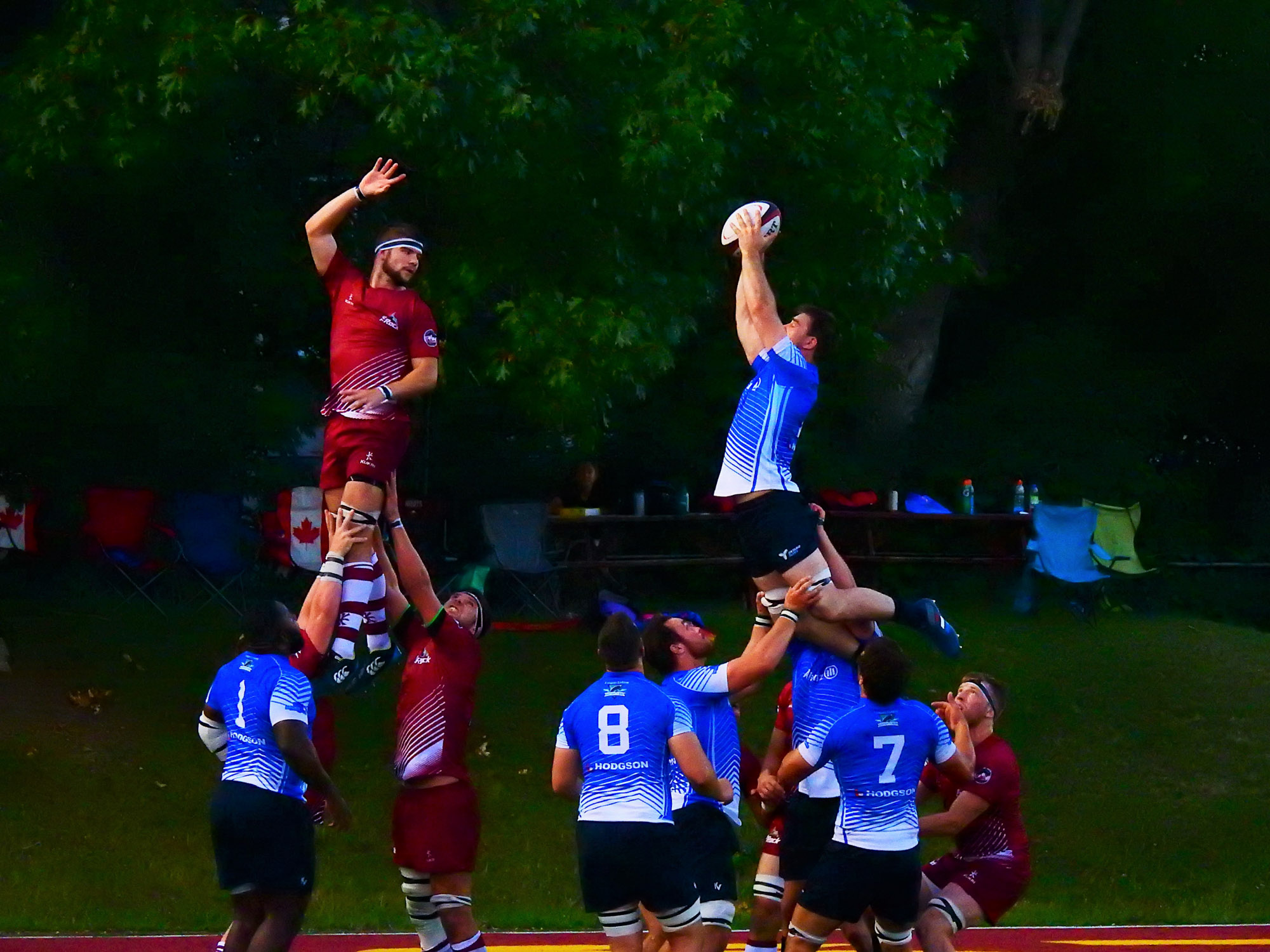  Newfoundland Rock - Ontario Blues - Rugby -  () Photo by:  | Siuxy Sports 2018-08-04