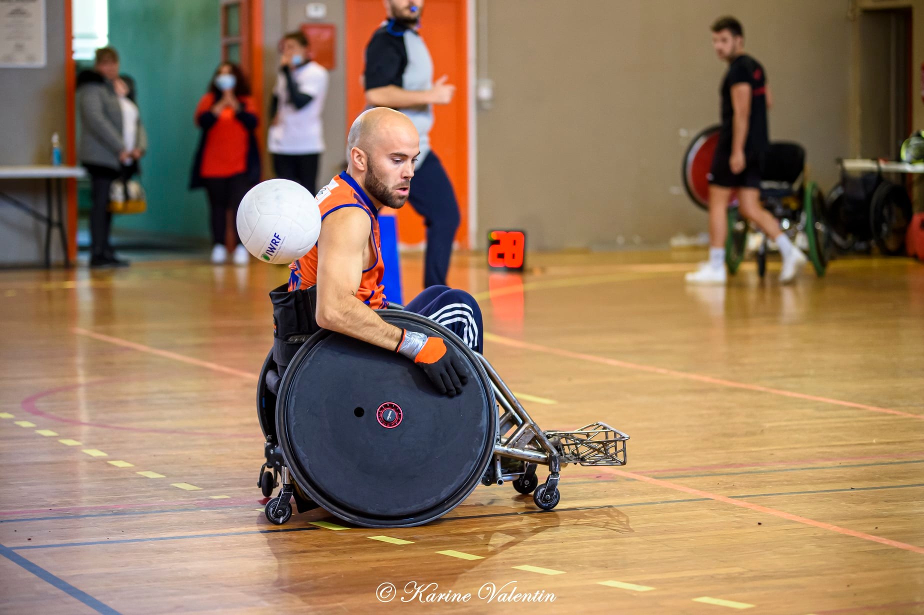  Montpellier Hérault Rugby - RFC Toulon Provence Méditerranée - Wheelchair rugby -  (#QuadRugbyMontpeRFCTPM2021Nov) Photo by: Karine Valentin | Siuxy Sports 2021-11-20
