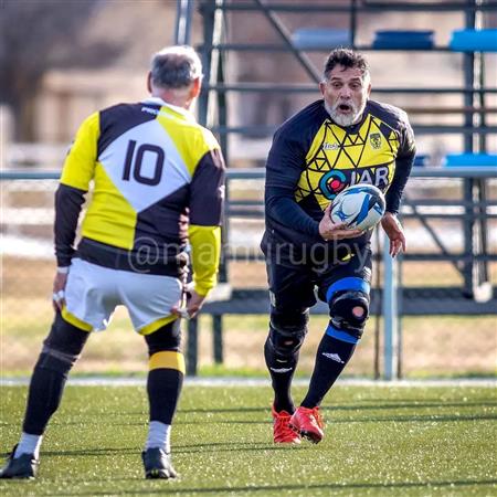 Jovatos Rugby calentando motores previo al partido frente a Cebrarians Rugby Classics