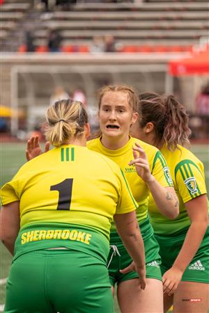 RSEQ - Rugby Fém - McGill U. (7) vs (25) Sherbrooke U. - Reel A1 - 1st half