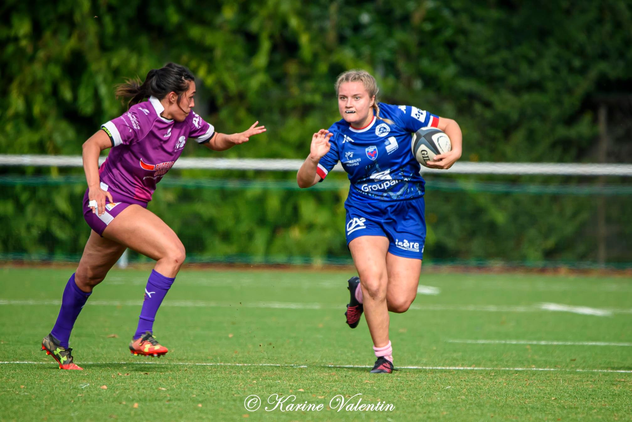  FC Grenoble Rugby - US Bressane Pays de l'Ain - Rugby - Grenoble Amazones vs Bourg en Bresse - F1 (#AmazonesVsUSBPA2021oct) Photo by: Karine Valentin | Siuxy Sports 2021-10-10